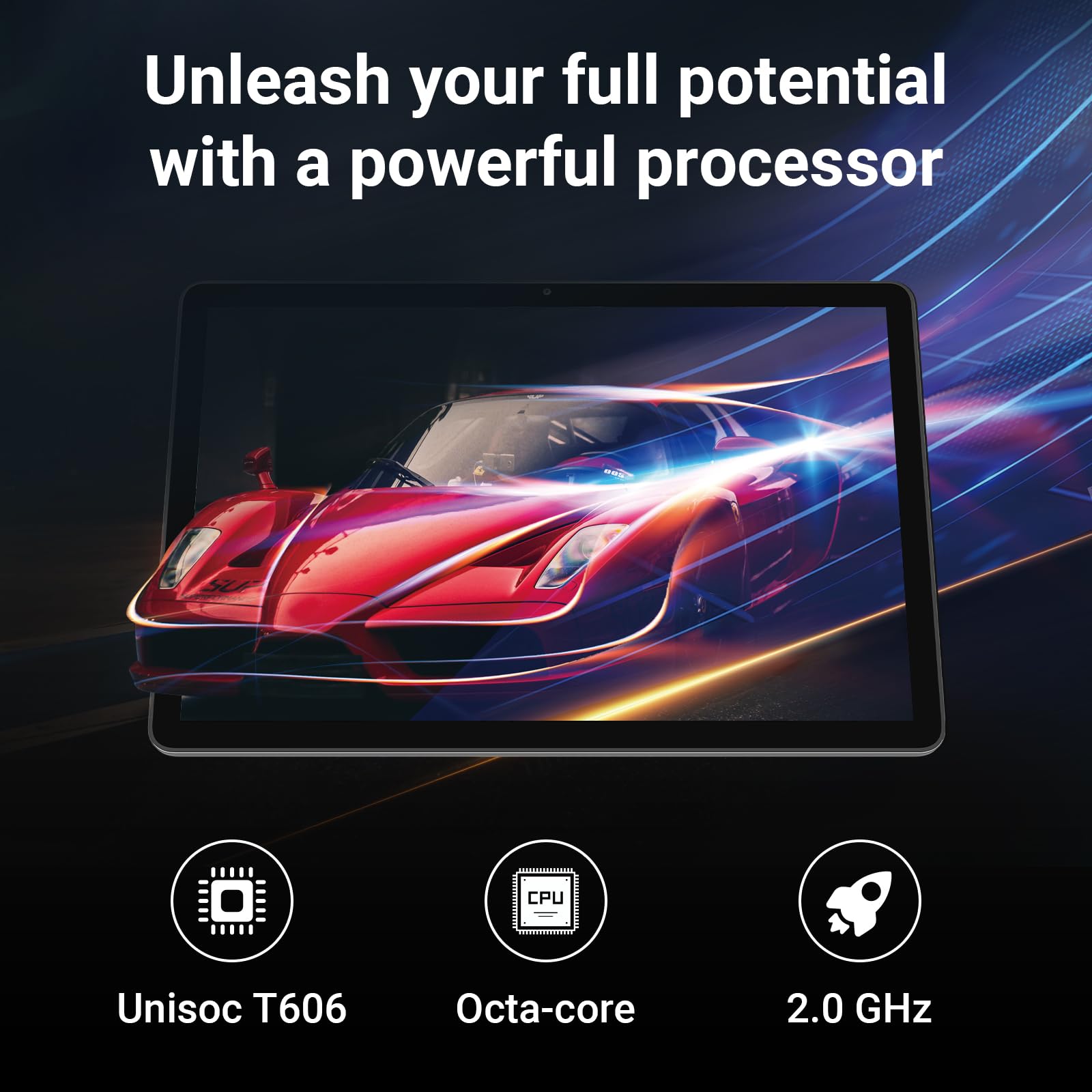 Apolosign Tablet 11 Inch, Android 14 Tablets With 11 Ips Hd Incell Display, Unisoc T606 Octa-Core Up To 2.0Ghz, 8+128Gb Storag