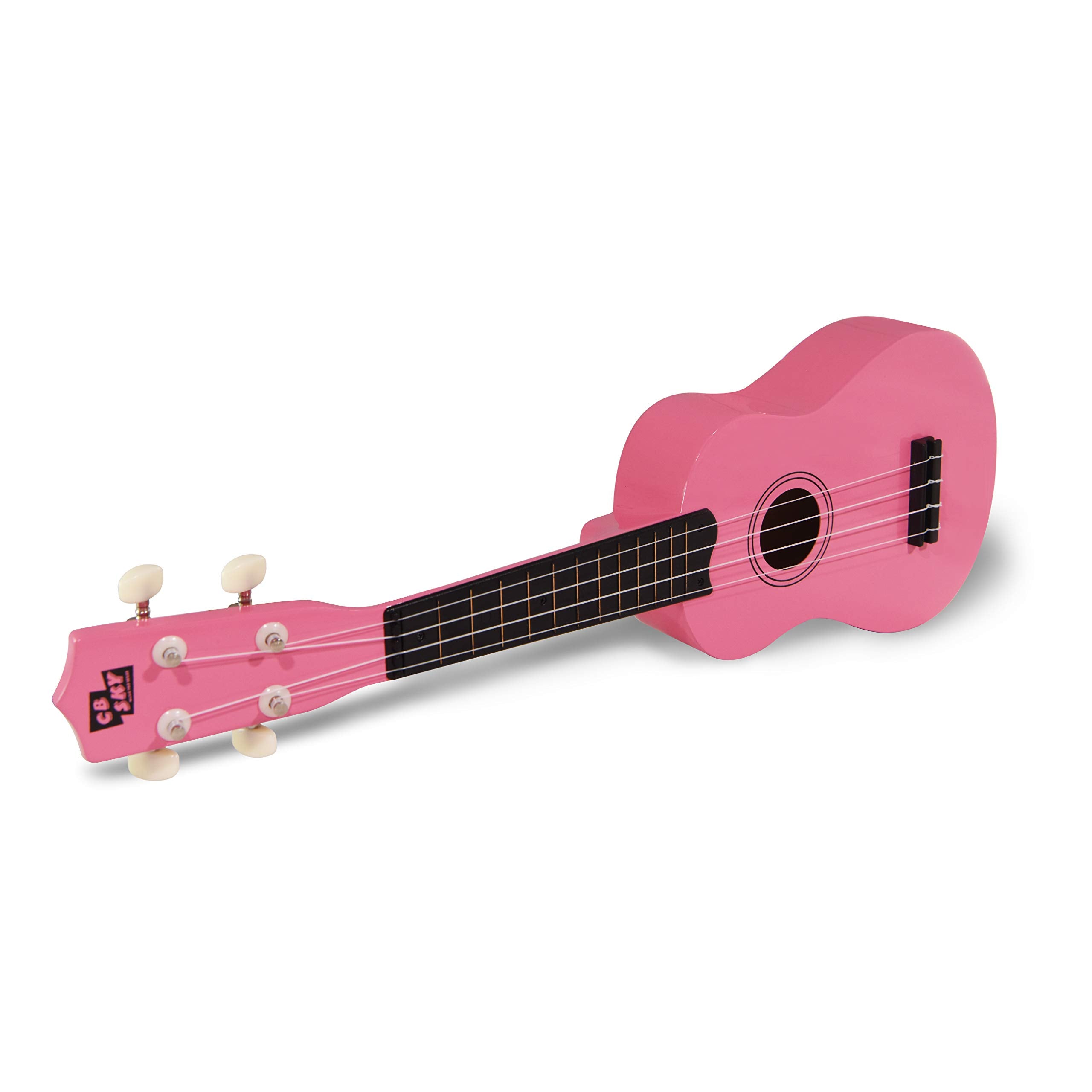 Cb Sky Soprano Ukulele 21''/53Cm Beginners, Students Kids Guitar (Pink)