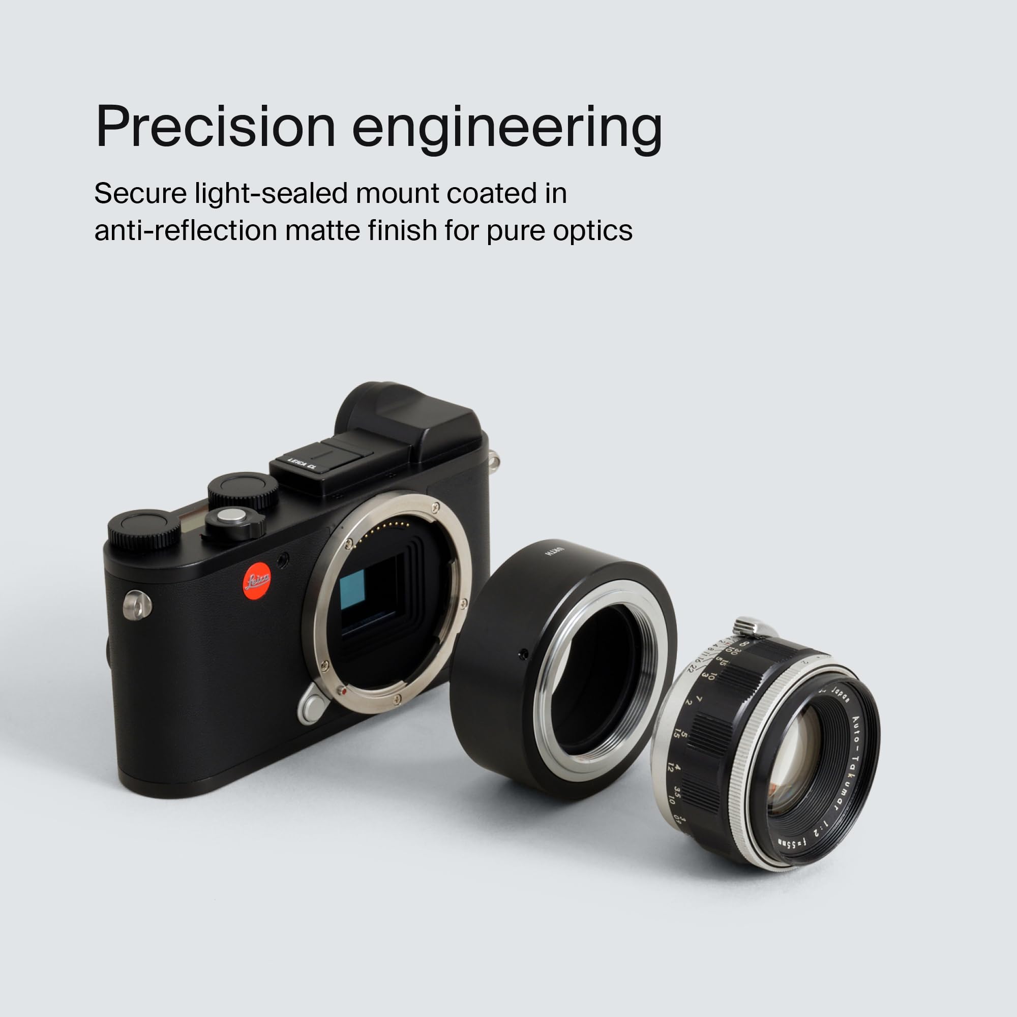 Urth Lens Mount Adapter: Compatible With M42 Lens To Leica L Camera Body