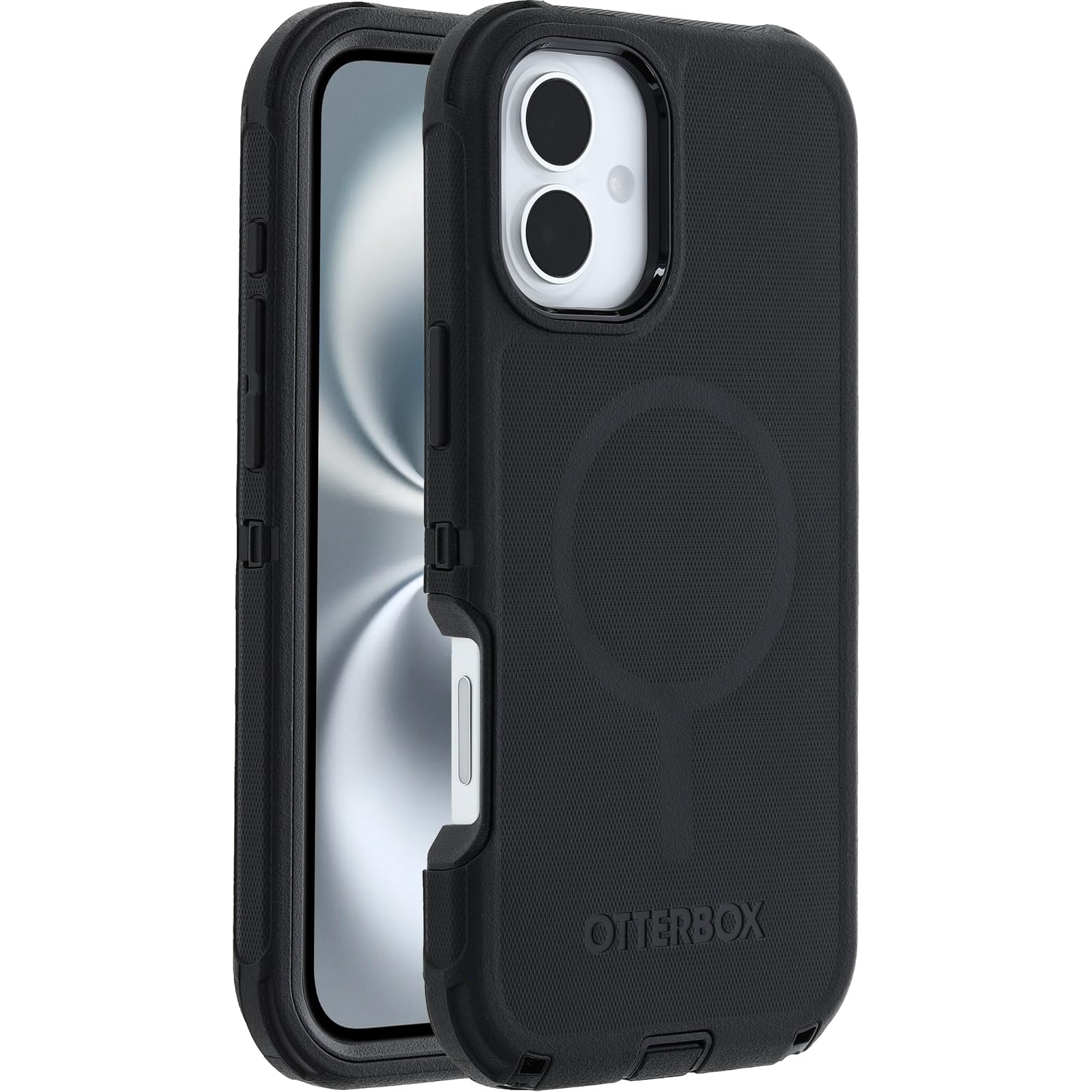 Otterbox Iphone 16 Plus Defender Series Case   Black