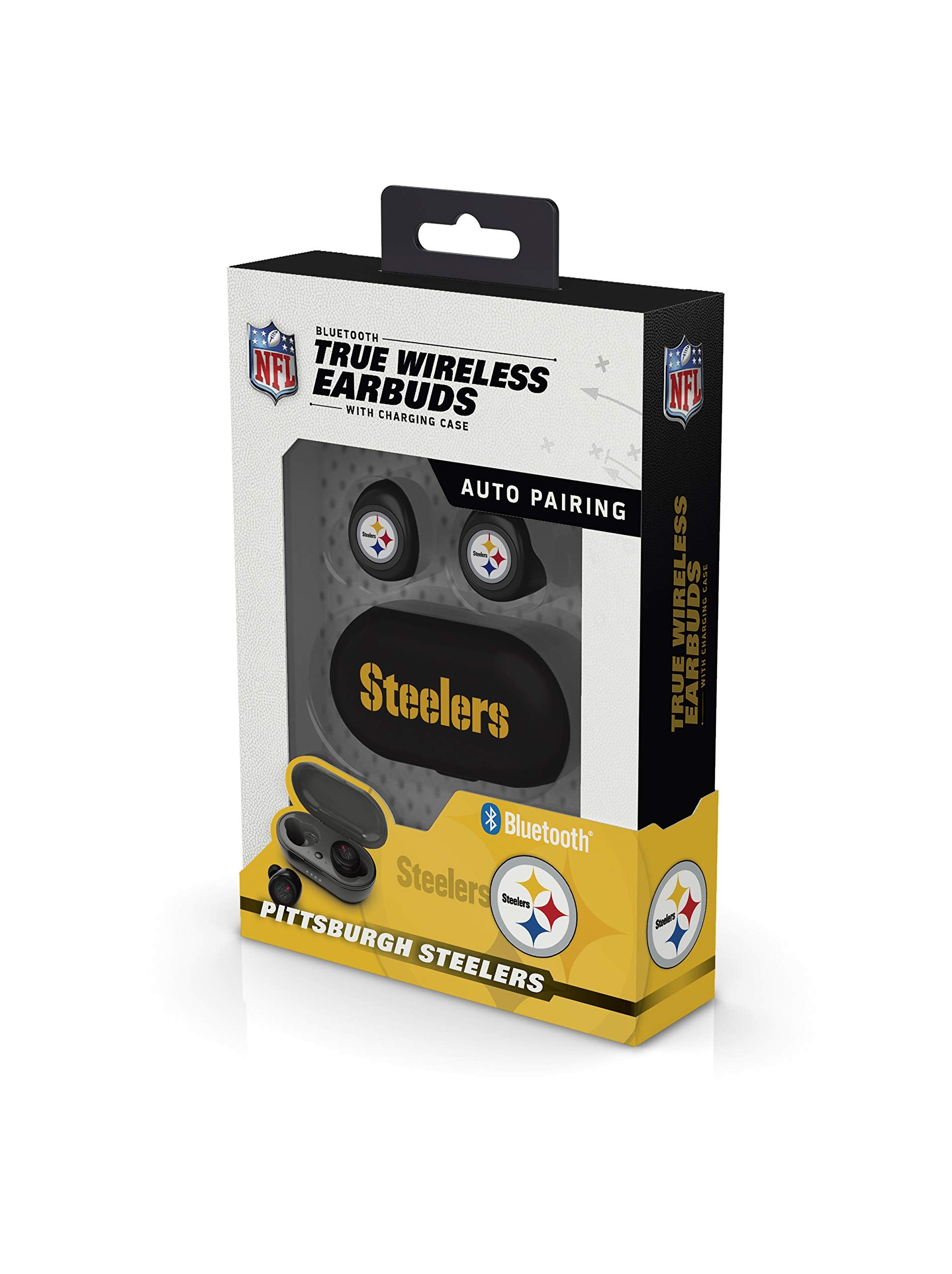 Soar Nfl True Wireless Earbuds, Pittsburgh Steelers