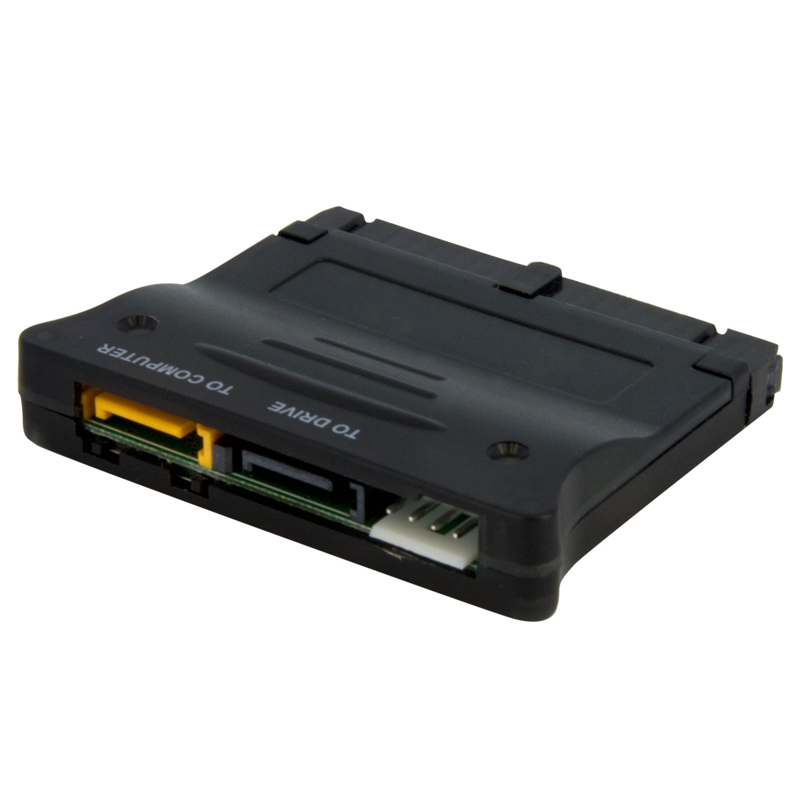 StarTech.com SATA IDE Adapter   SATA IDE Adapter   Bi Directional   IDE to SATA Adapter (PATA2SATA3),Black