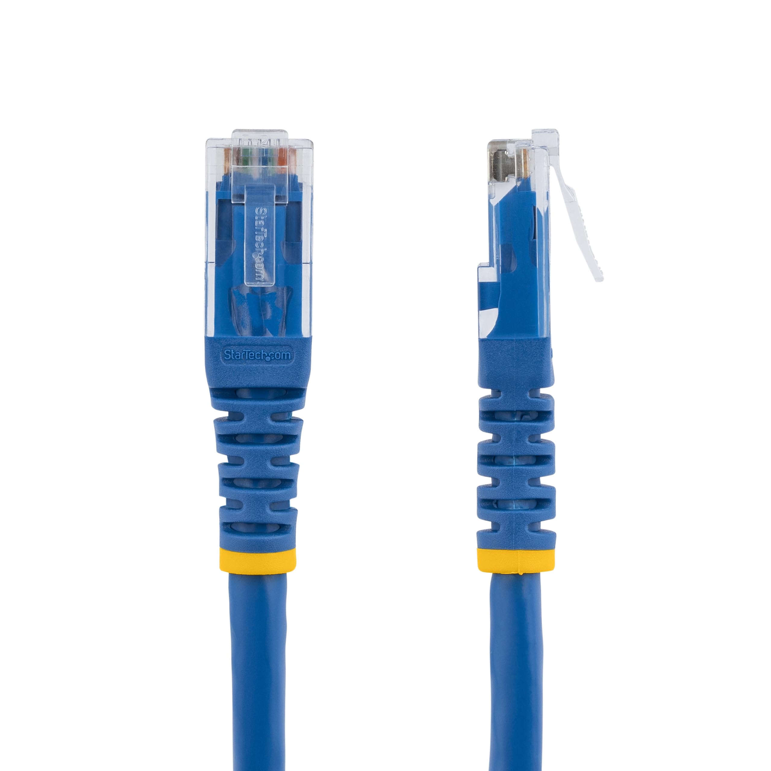 Startech.Com 1 Ft. Cat6 Ethernet Cable   10 Pack   Etl Verified   Blue Cat6 Patch Cord   Molded Rj45 Connectors   24 Awg Copper
