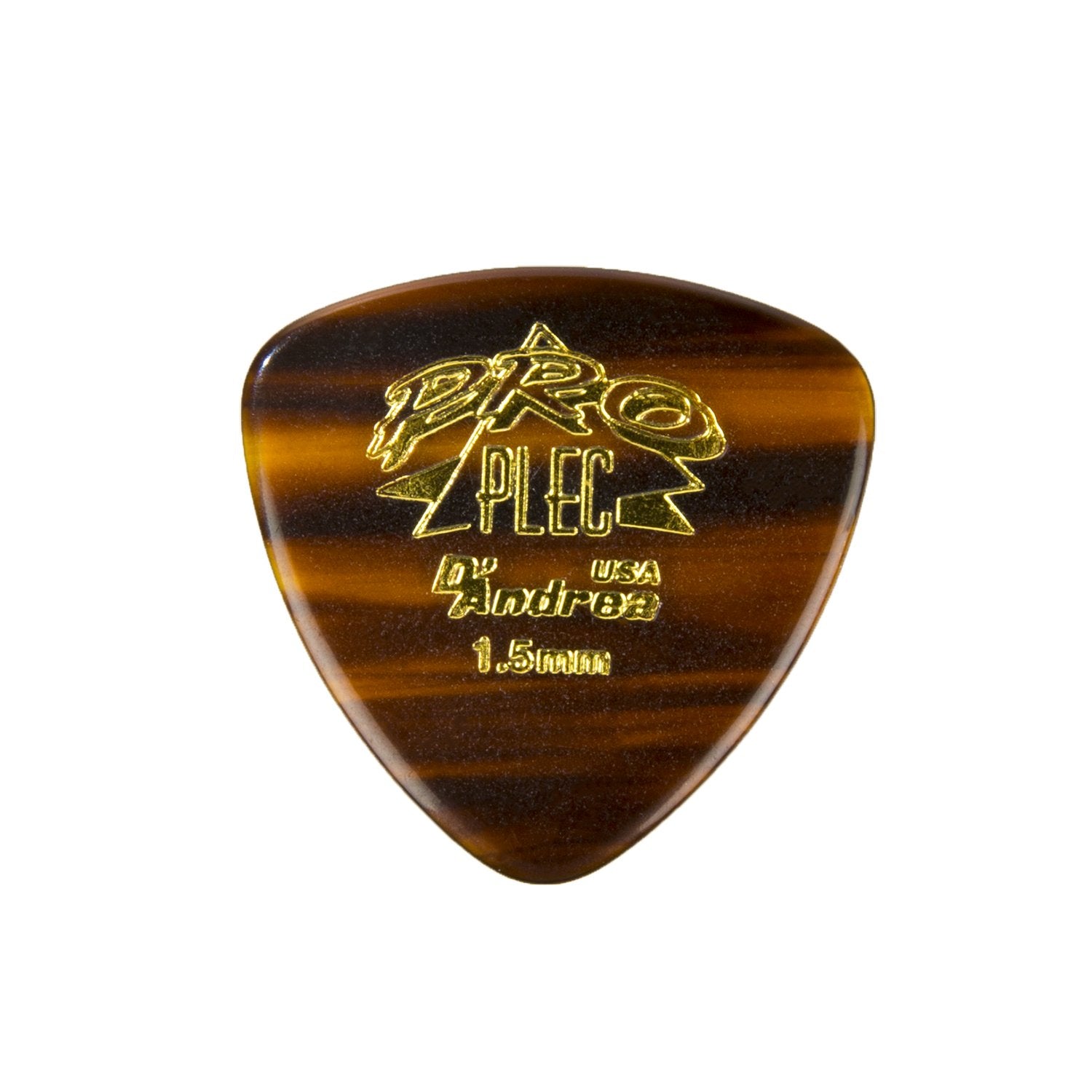 DAndrea PRO-346 Rounded Triangle Plec, 12-Piece, Shell, 1.5mm