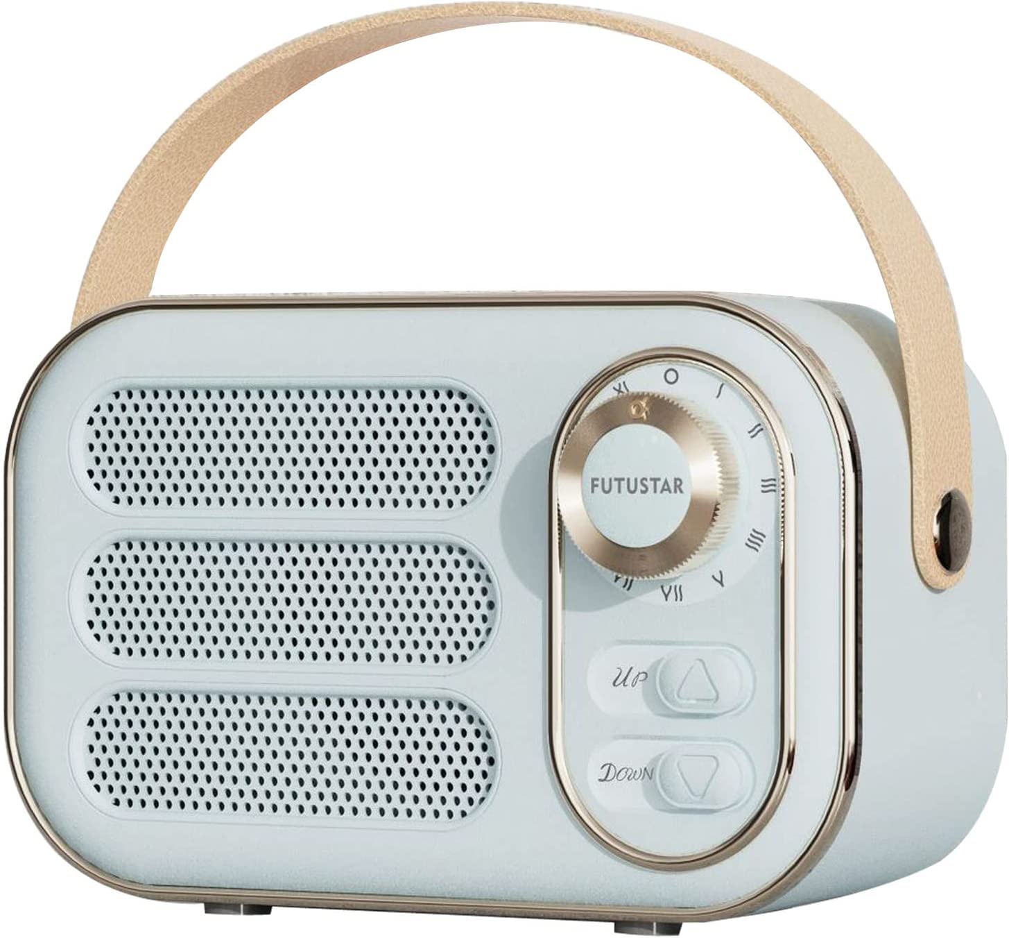 Anliato Retro Bluetooth Speaker, Vintage Portable Wireless Bluetooth Speakers with Loud Volume Support TF Card U Disk AUX Input