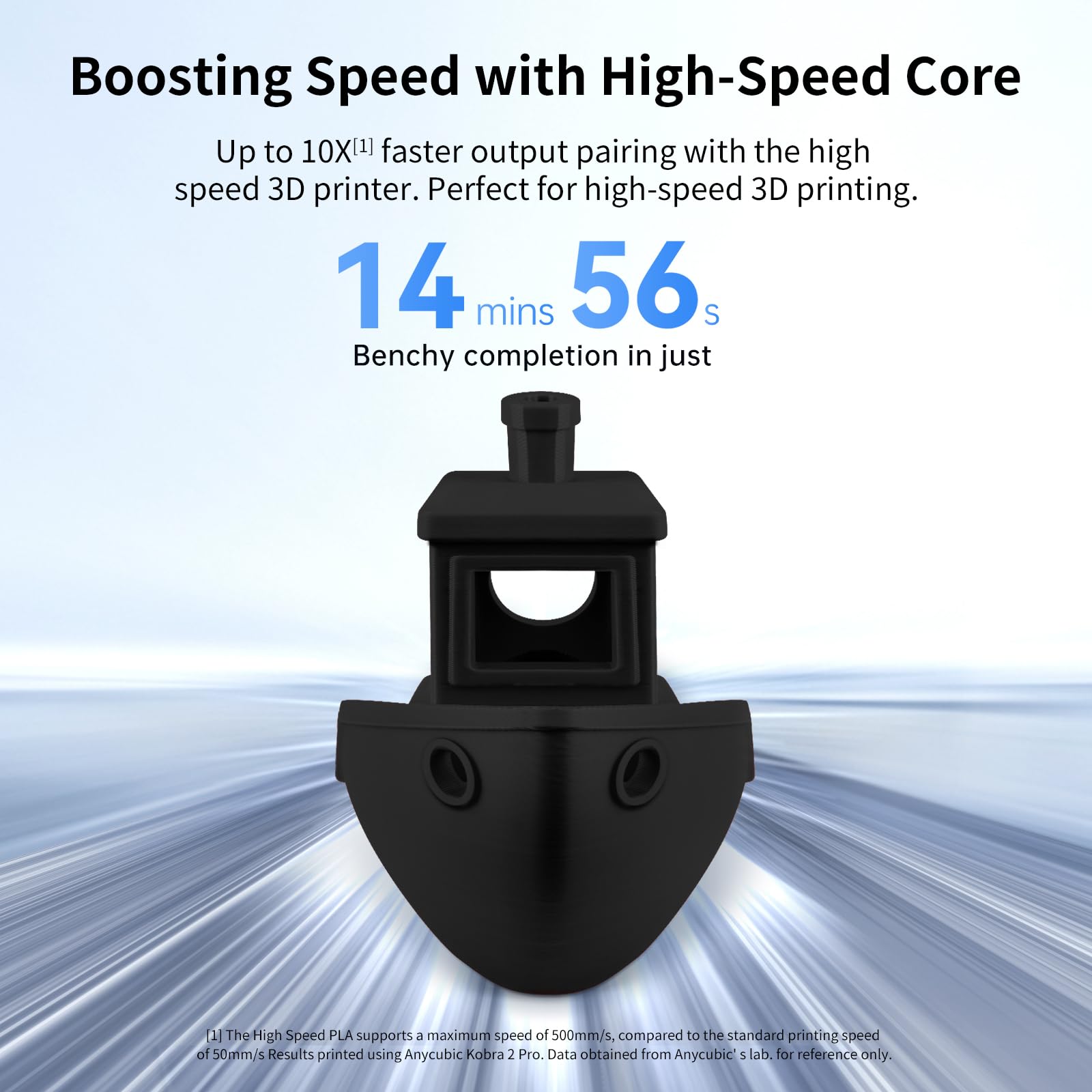 Anycubic High Speed 3D Printer Filament 1.75Mm, Print Up To 10X Faster, Rapid Pla Filament With High Prints Quality, Dimensional