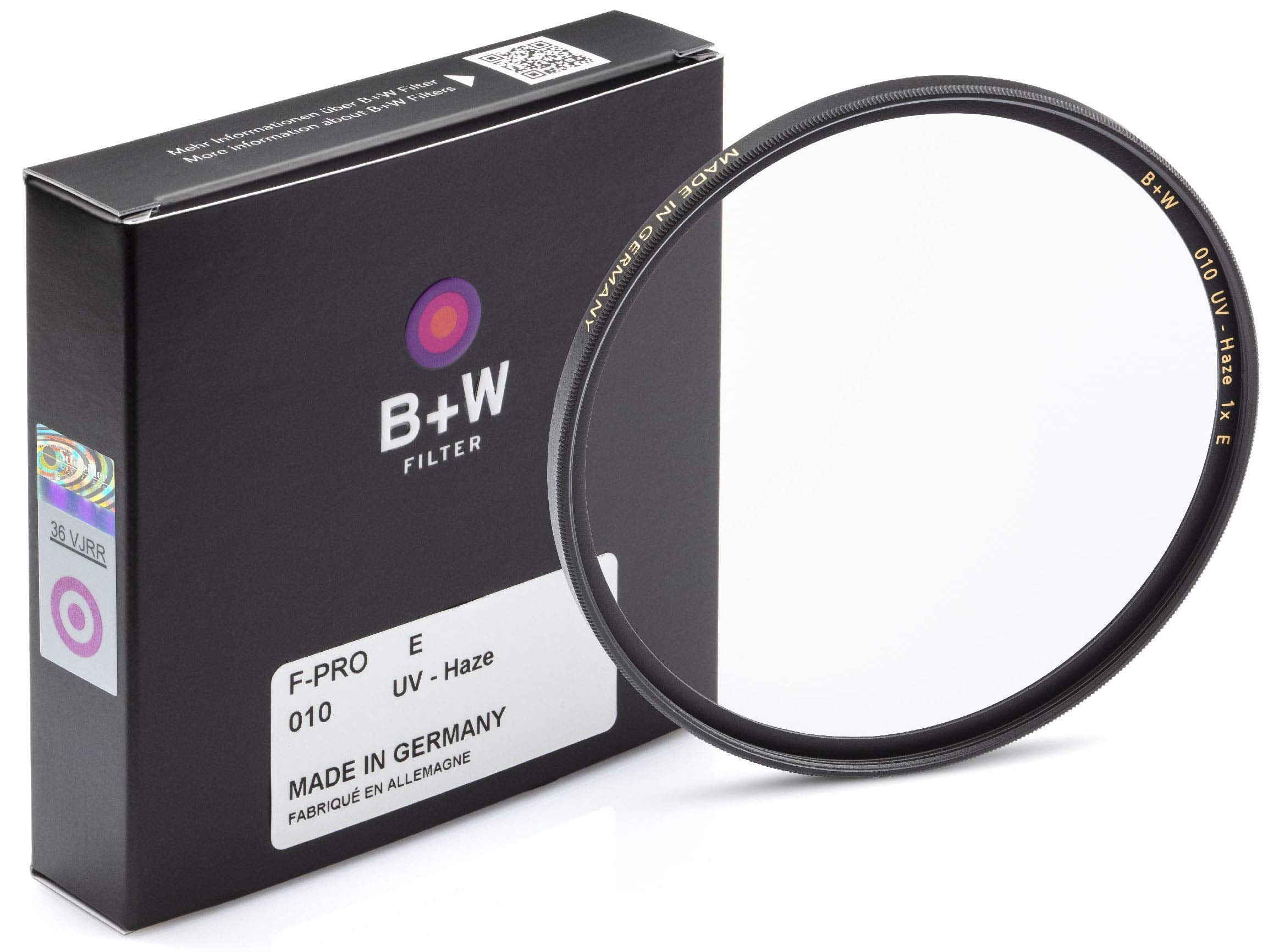 B + W 86mm UV Protection Filter (010) for Camera Lens - Standard Mount (F-PRO), E Coating, 2 Layers Resistant Coating, Photograp