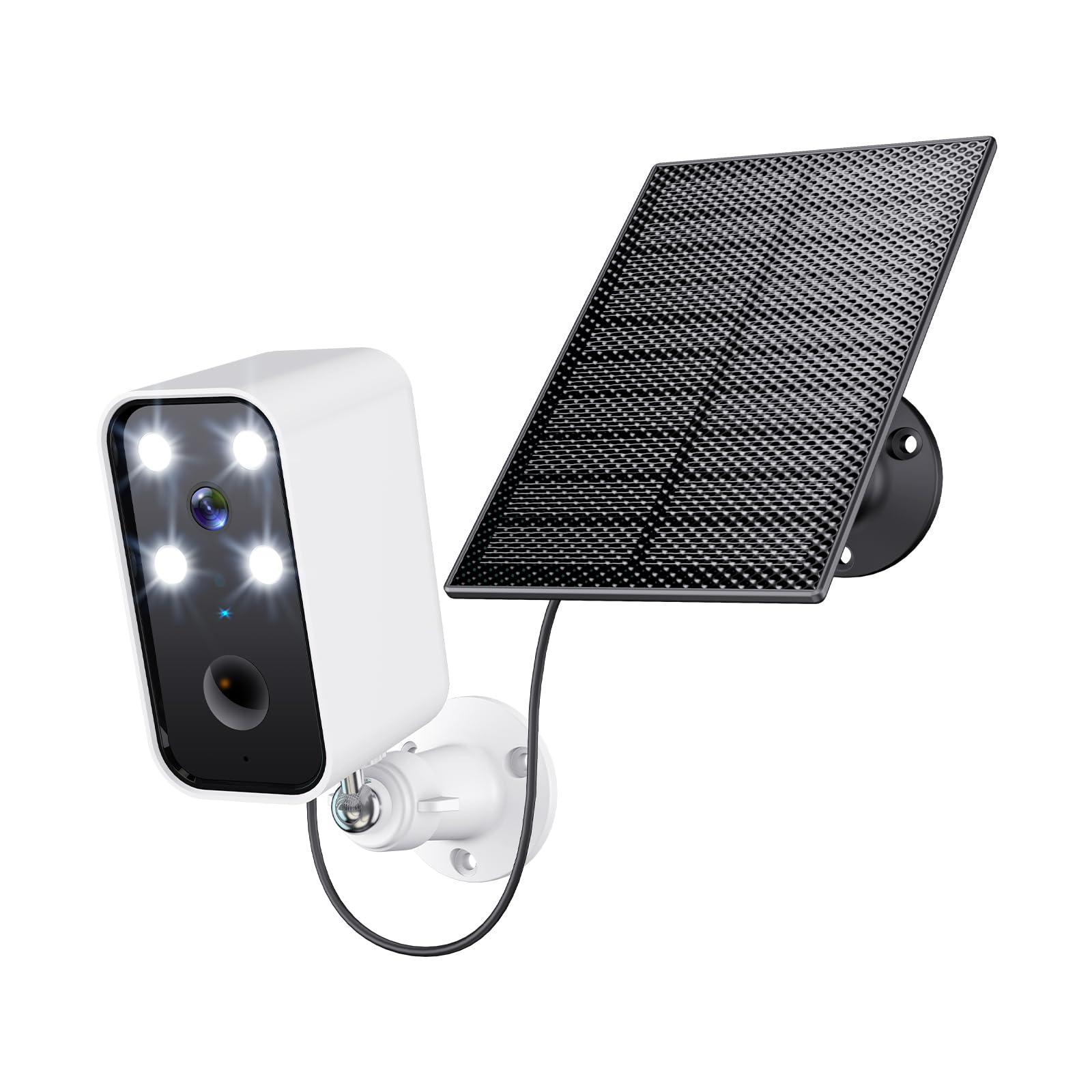 3 Link Solar Security Cameras Wireless Outdoor, Wi Fi Solar Camera Outdoor Wireless For Home Security Outside, No Monthly Fee, M