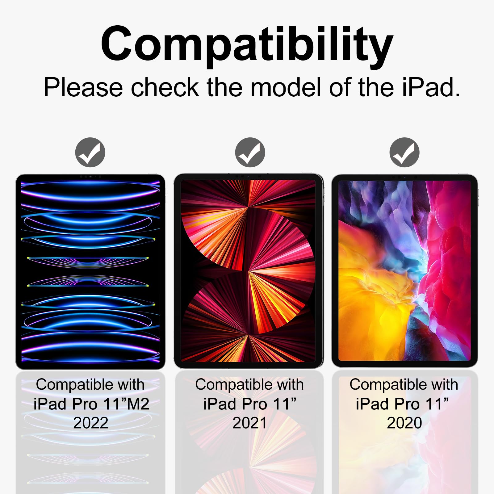 2 Pack   Blue Light Blocking Screen Protector Compatible With Ipad Pro 11 Inch 2022&2021&2020&2018 (4Th/3Rd/2Nd Gen), Anti Blue