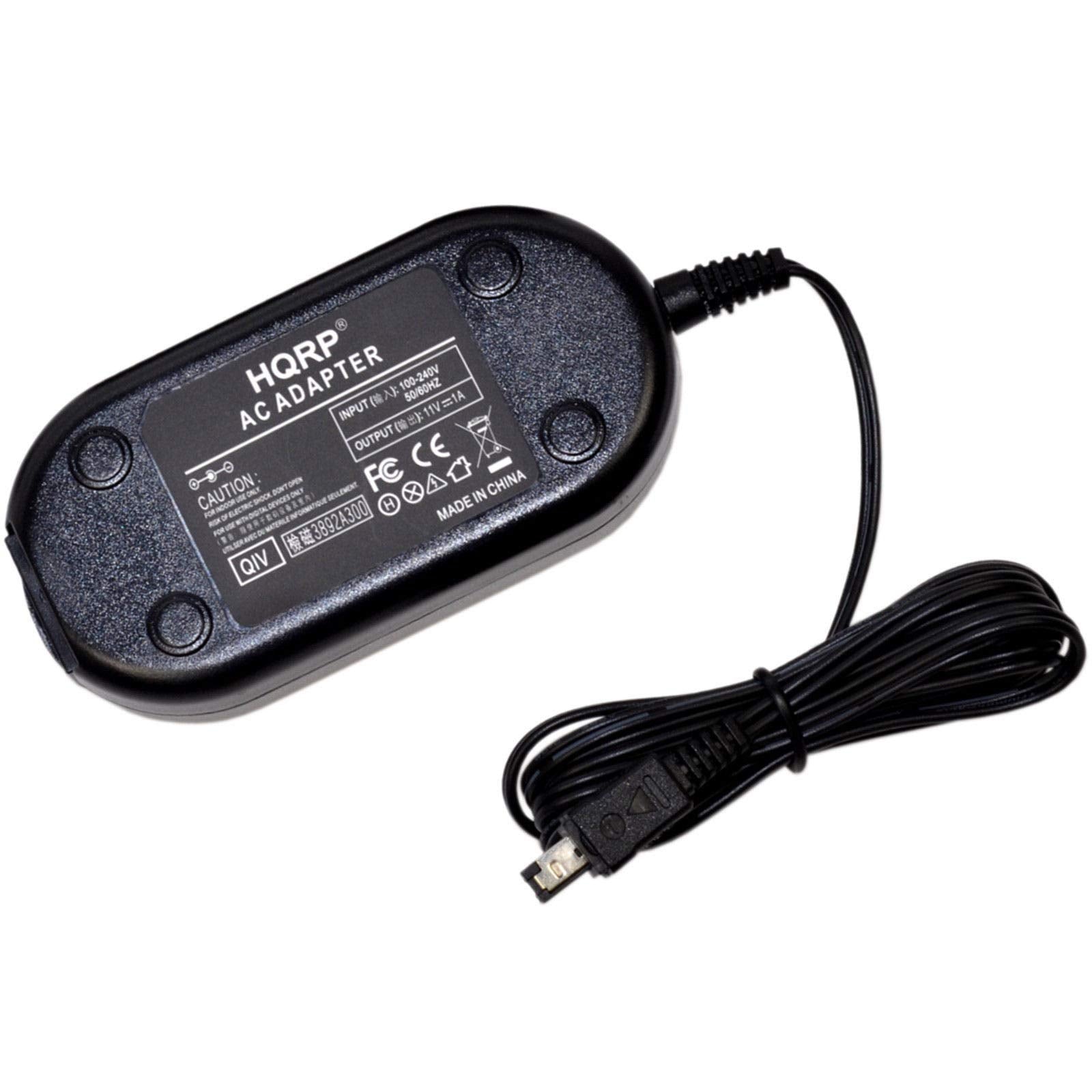 Hqrp Ac Adapter/Charger Compatible With Jvc Ap V14 Ap V15 Ap V16 Gz Mg630A Gz Mg21U Gr D72U Gz Mg27U Gr D93U Gr D371Us Gr D375Us Gr D395Us Gr Ax890Us Gr D230Us Gz Ms100 Gr Axm17U Gr Axm18U Camcorder