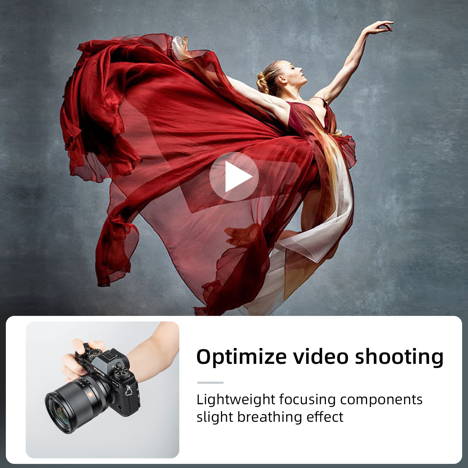 Viltrox 13Mm F1.4 Xf Fuji X Mount Lens,Wide Angle Aps-C Af Lens For Fujifilm X-Mount Camera X-T30 Ii X-T4 X-T3 X-Pro3 X-Pro2 X-E