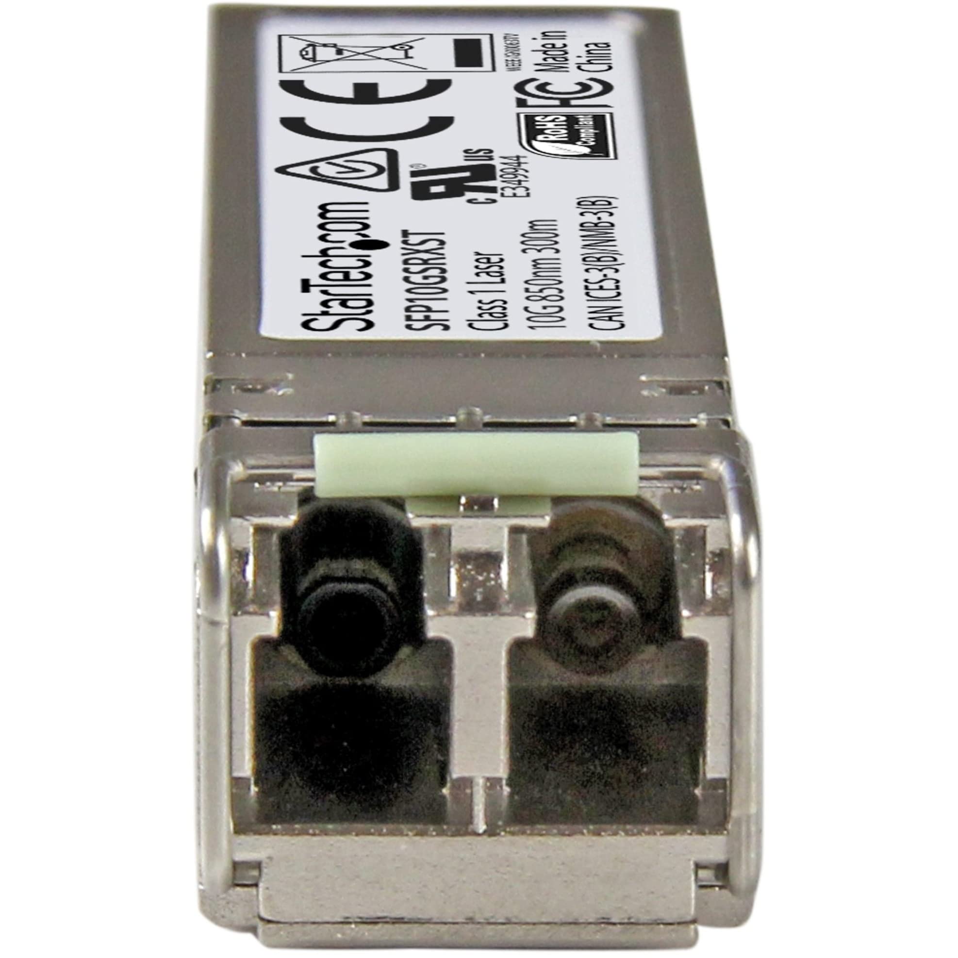 Startech.Com Cisco Sfp-10G-Sr-X Compatible Sfp+ Module - 10Gbase-Sr - 10Gbe Mmf Optic Transceiver - Lc 300M - 850Nm - Ddm Cisco