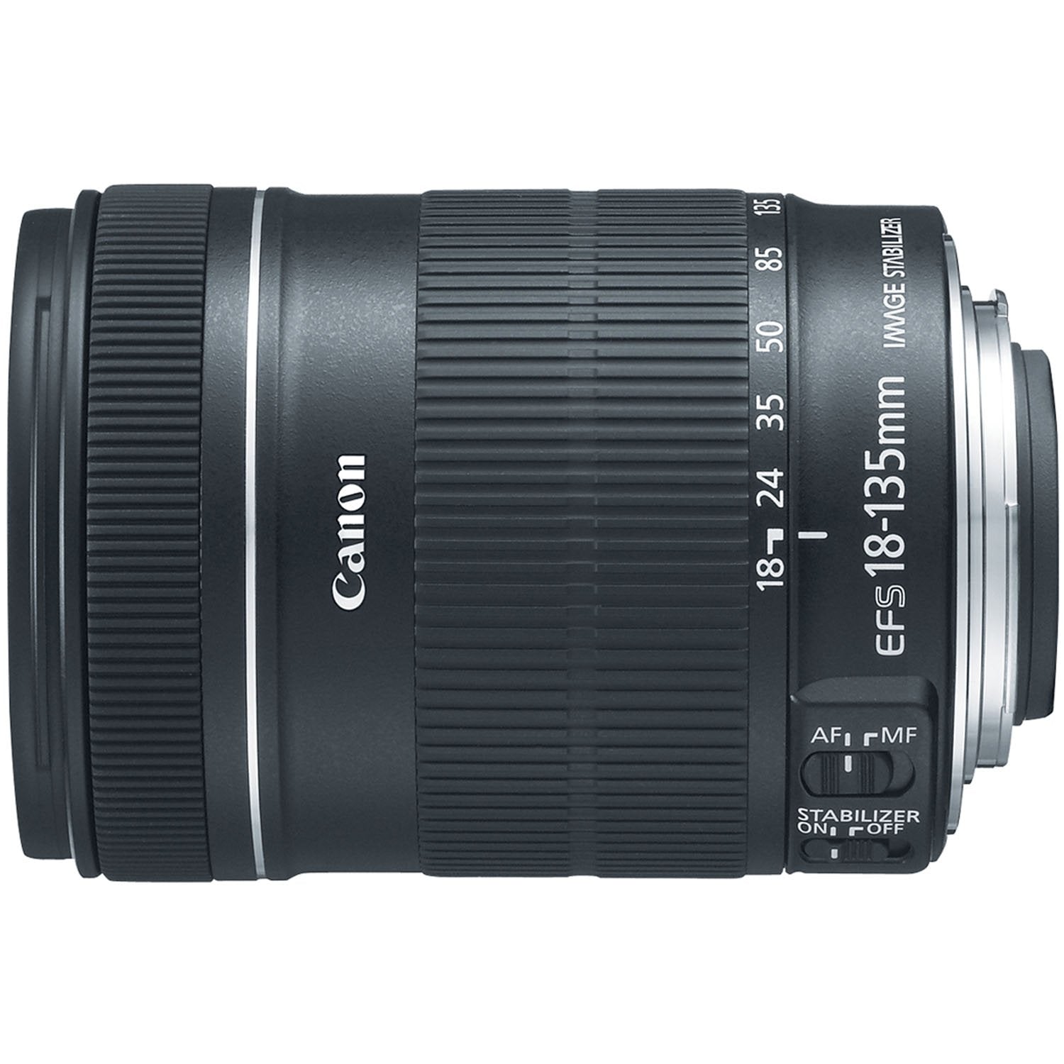 Canon EF S 18 135mm f/3.5 5.6 is Standard Zoom Lens for Canon Digital SLR Cameras (New, White Box)