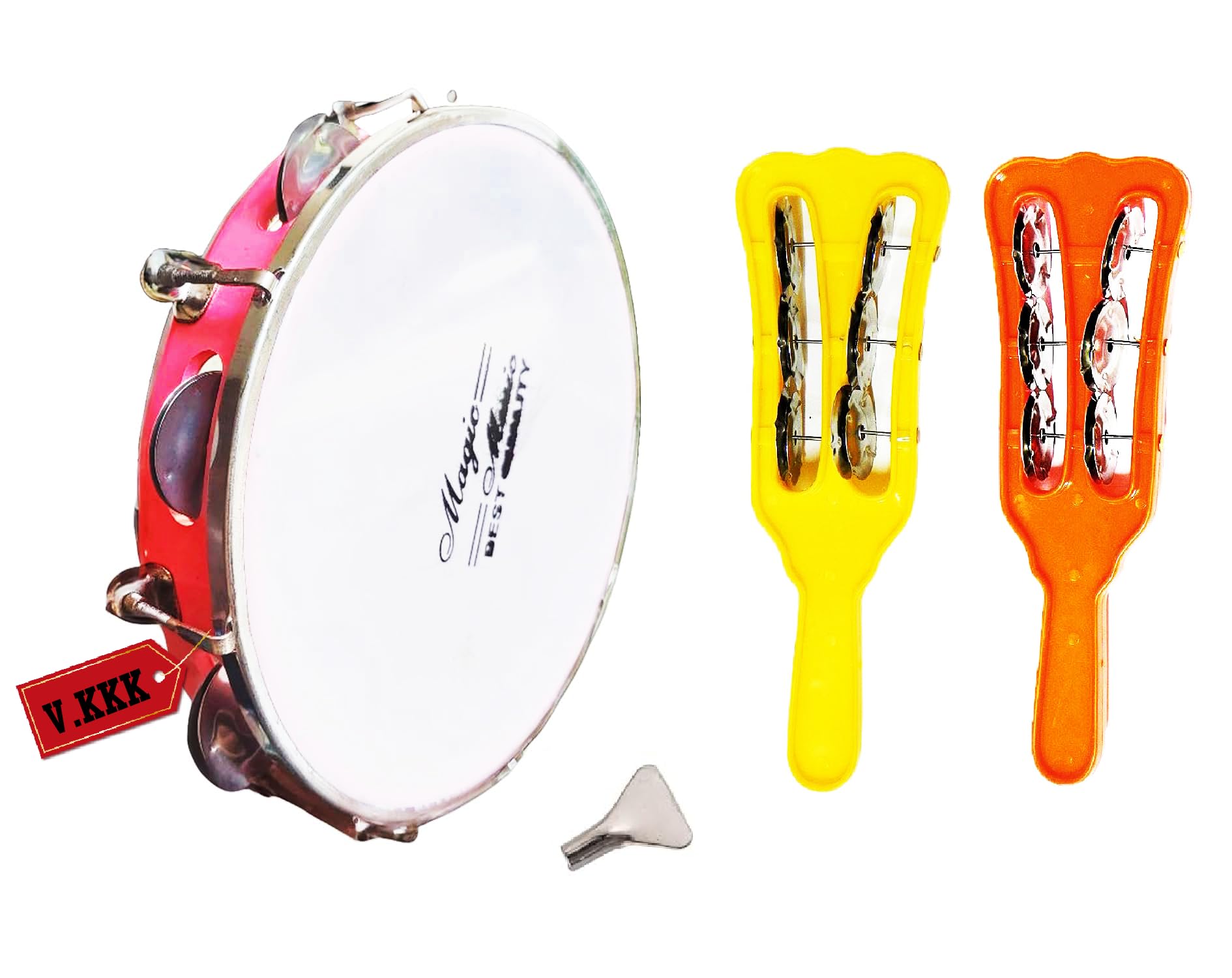 10inch Tambourine/set of 2 Kartal musical instruments