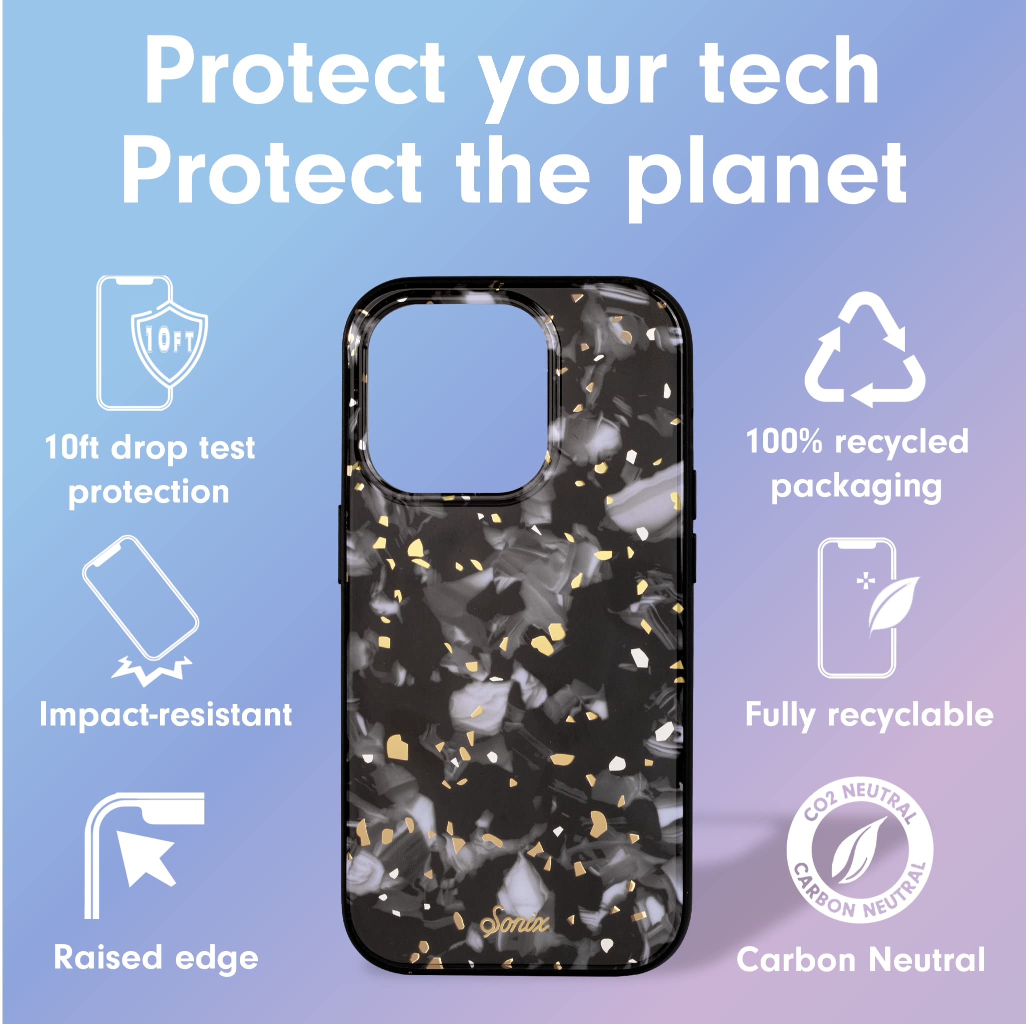 Sonix Case For Iphone 14 Pro Max | Compatible With Magsafe | 10Ft Drop Tested | Nebula Tort