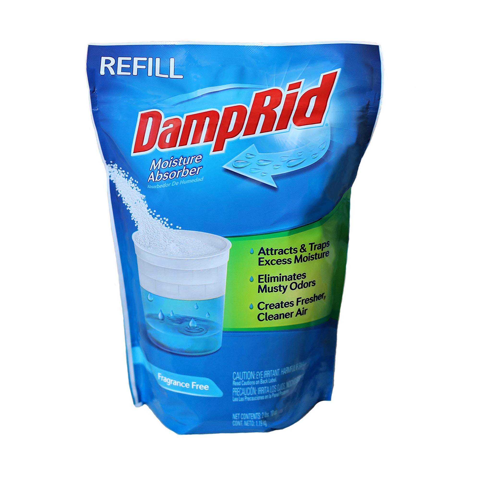 DampRid - Fragrance Free Moisture Absorber - 42 oz. Refill Bag