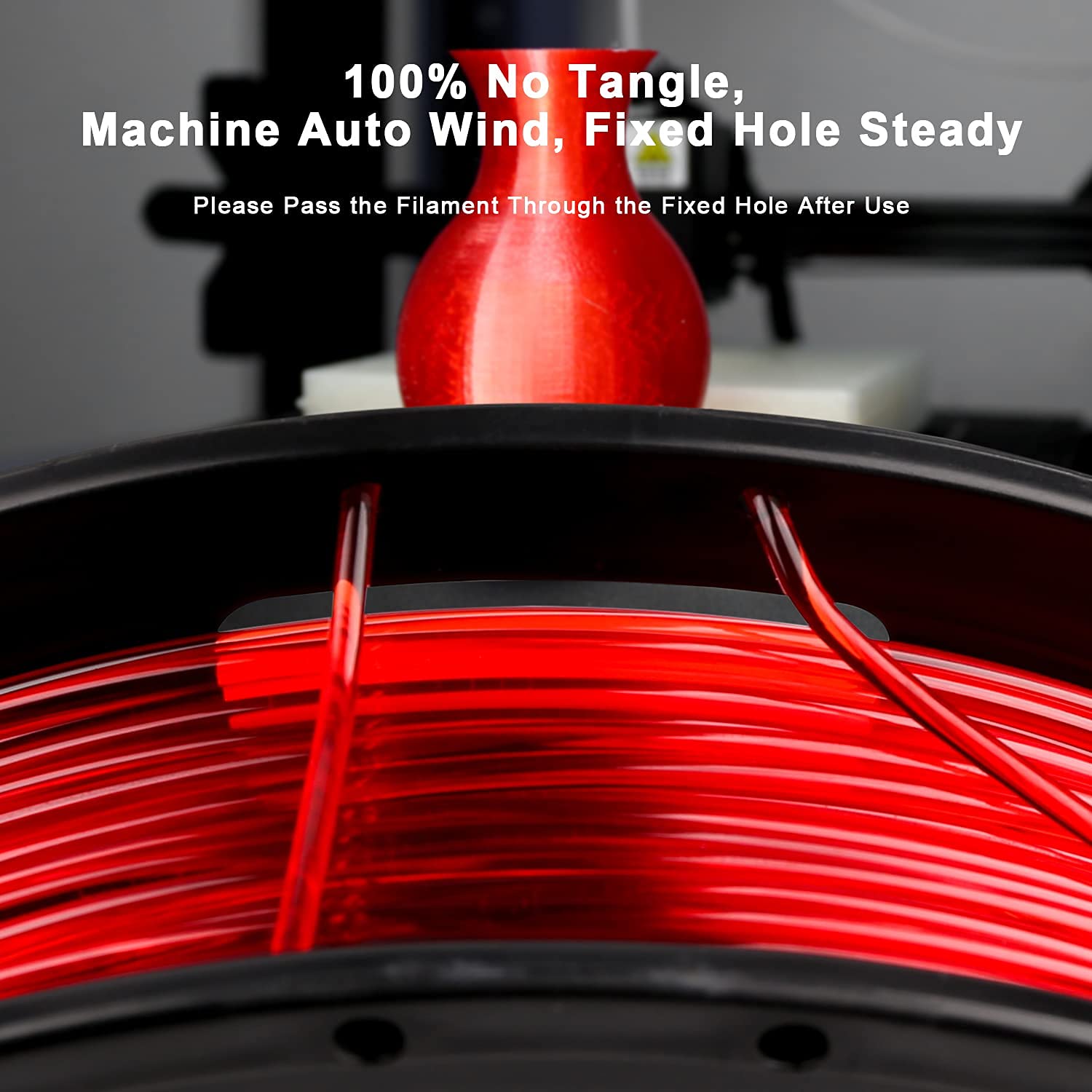 Amolen 3D Printer Filament Bundle, Petg Filament 1.75Mm,Clear/White,Red,Green,Blue Filament,Petg Transparent Filament With Light