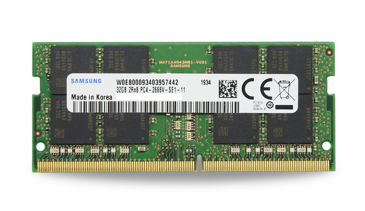 Factory Original 32Gb (1X32Gb) Memory Upgrade For 2020 & 2019 Apple Imac 27'' W/Retina 5K Display & 2018 Apple Mac Mini Ddr4 266