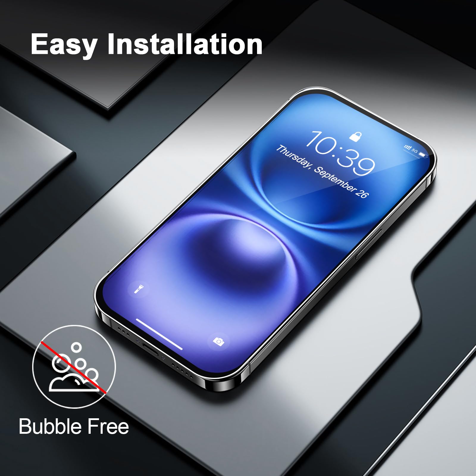 Avoar [3+3 Pack Glass Screen Protector For Iphone 16 Plus With Camera Lens Protector, 6.7 Inch Hd Clear Tempered Glass Film For