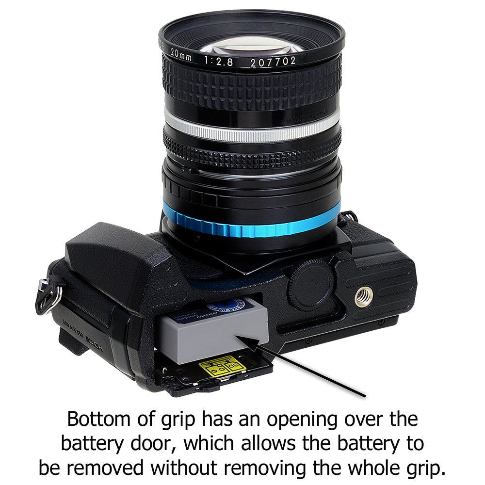 Fotodiox Pro, All Metal Black Camera Hand Grip For Olympus Om D E M5 Mirrorless Digital Camera With Battery Access