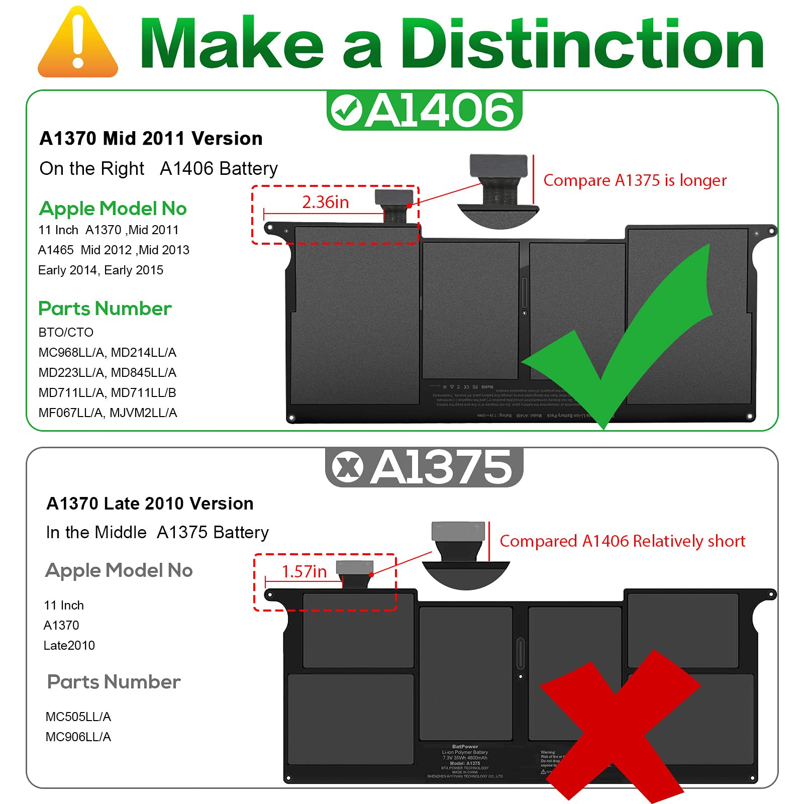 Fancy Buying A1406 Laptop Battery For Macbook Air 11'' A1370 (Mid 2011) And A1495 A1465 (Mid 2011 2012 2013 Early 2014 2015 Vers