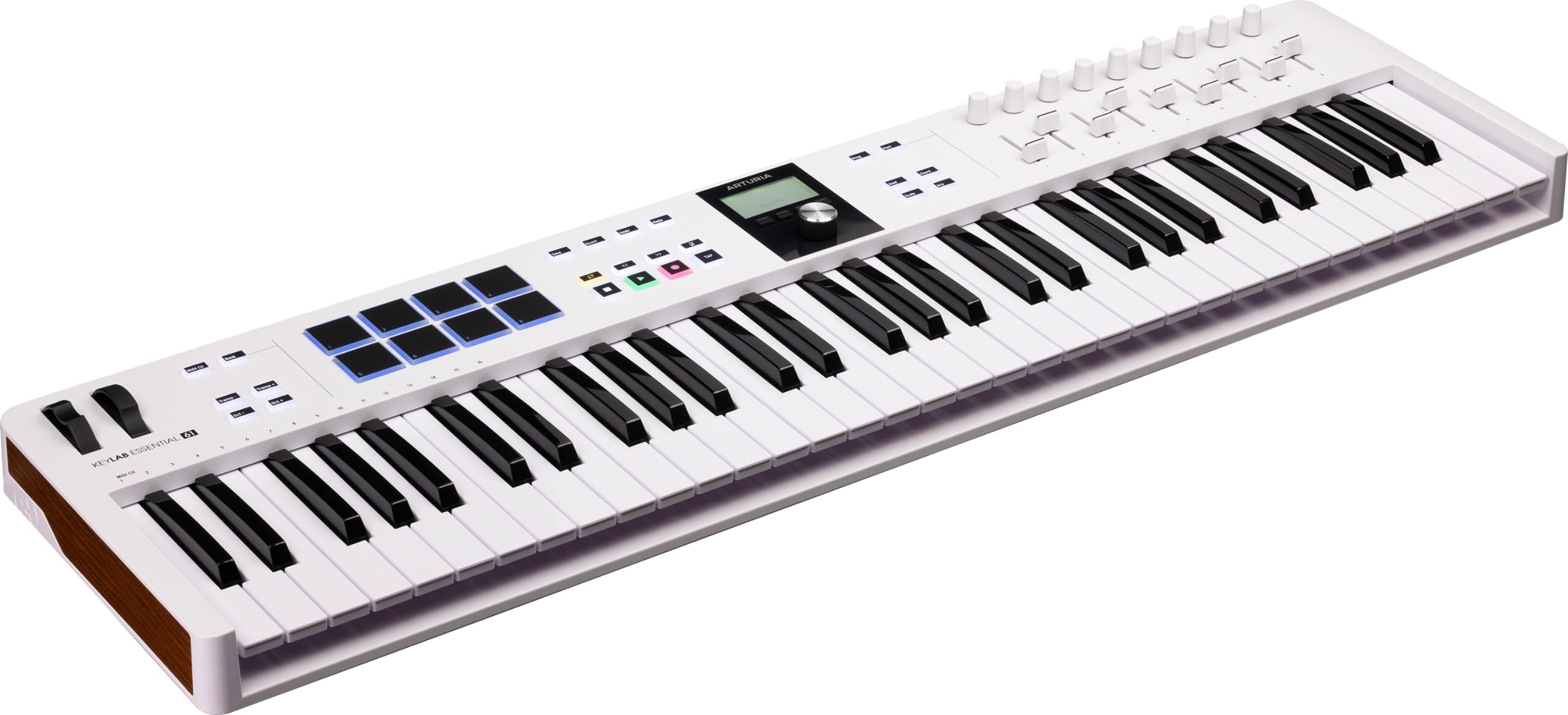 Arturia Keylab Essential Mk3 - 61 Key Usb Midi Keyboard Controller With Analog Lab V Software Included