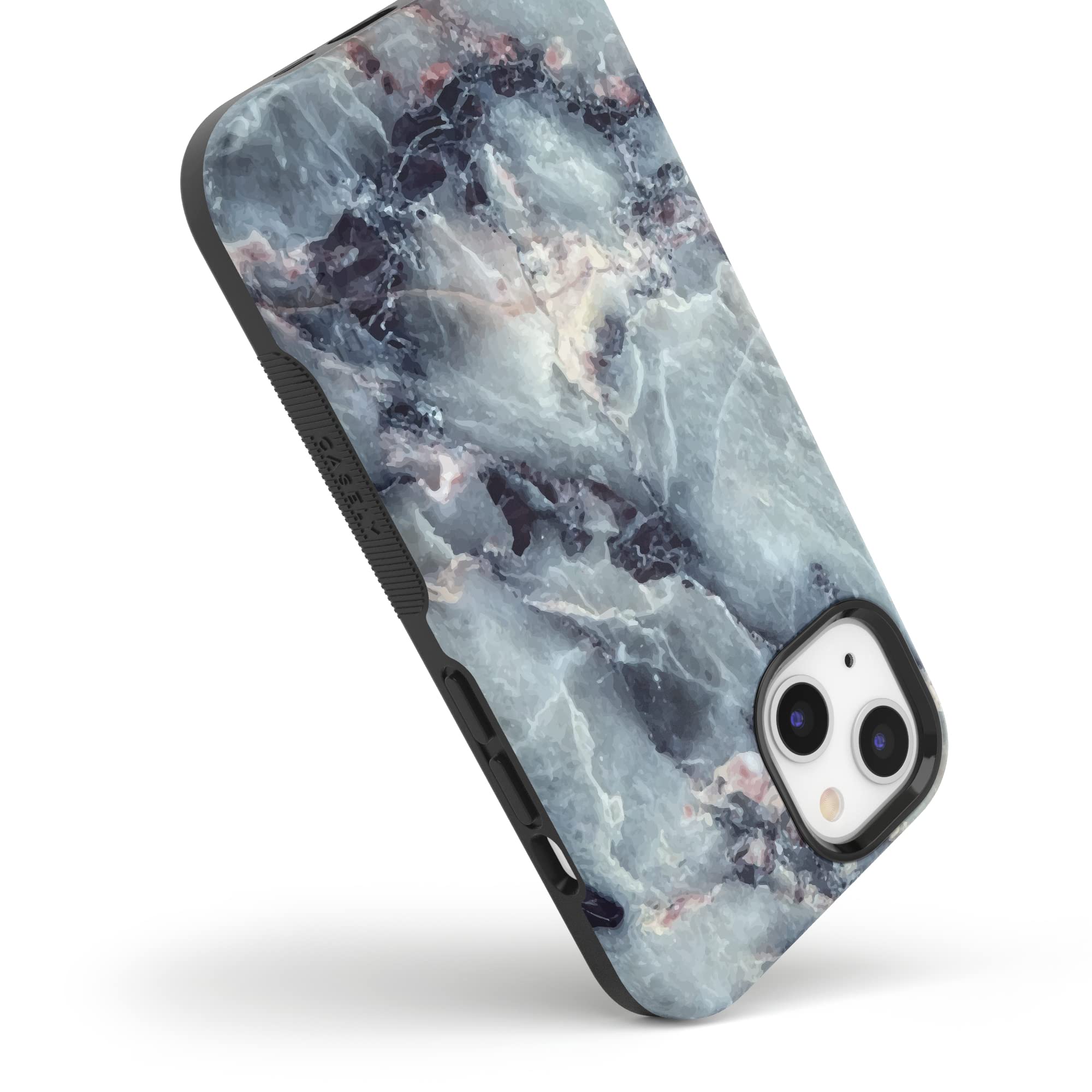 Casely iPhone 13 Case MagSafe Drop Test Certified Blue Marble