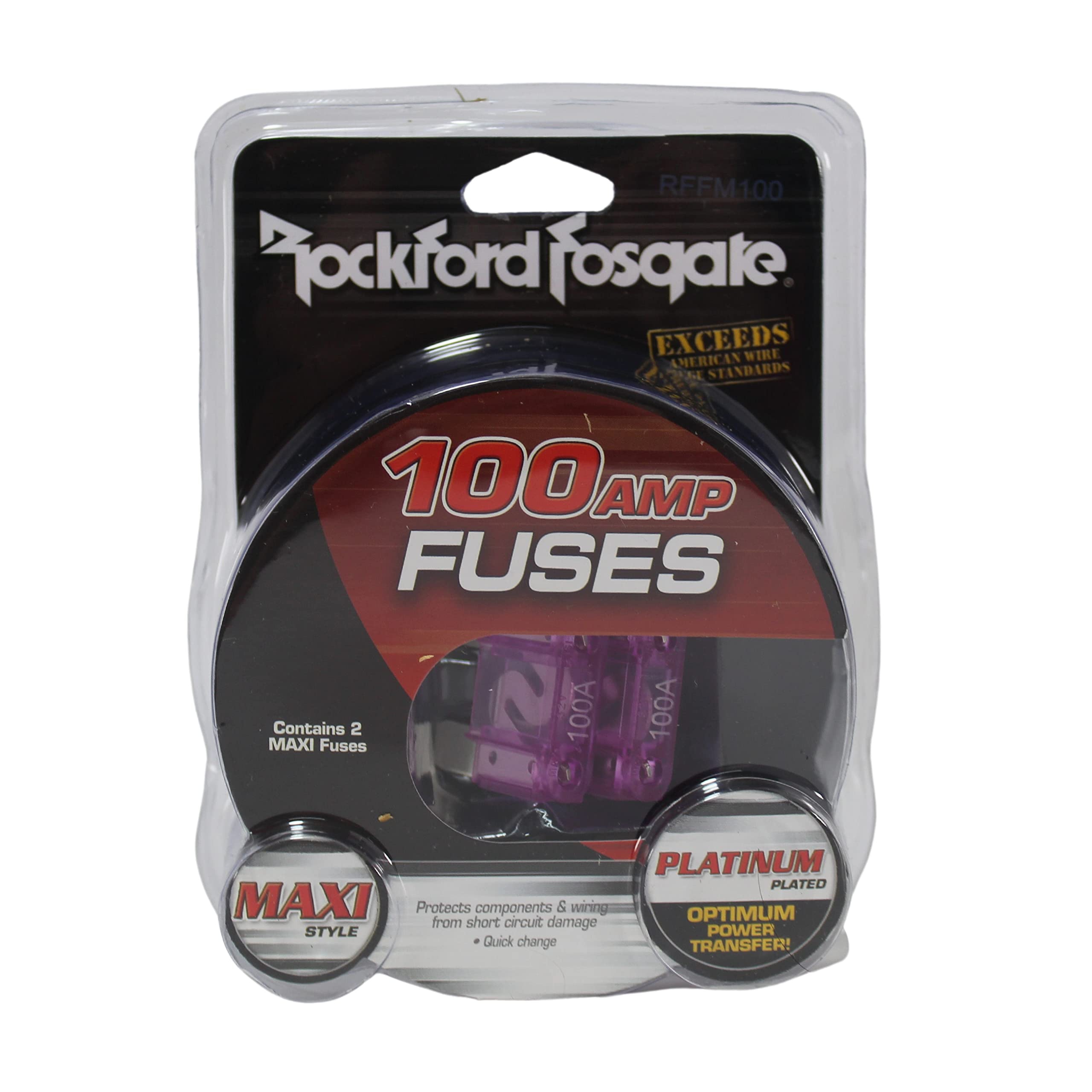 Rockford Fosgate Single In Line Agu Fuse Holder For 4 Awg Or 8 Awg Wire