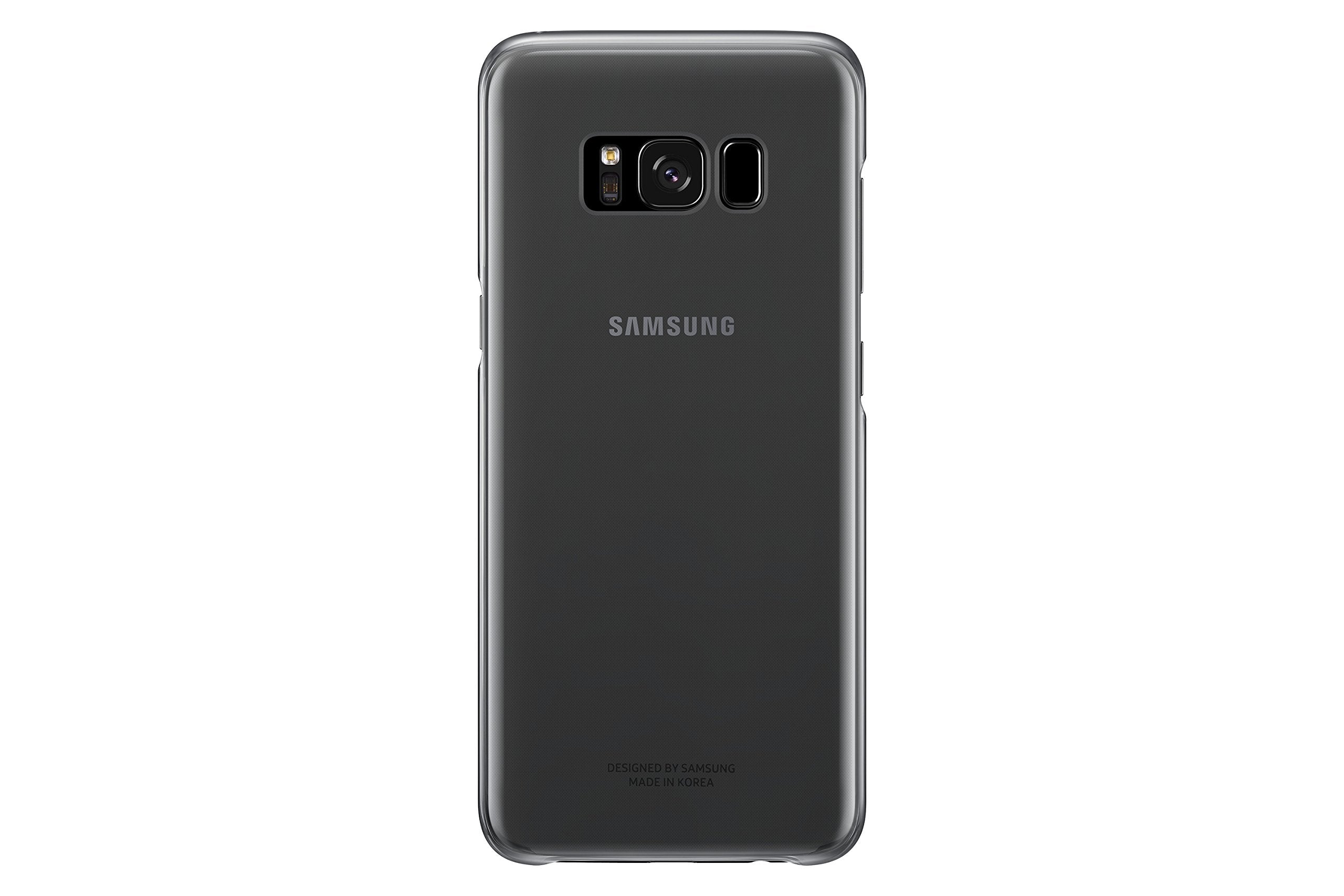 Samsung Galaxy S8 Clear Protective Cover, Black