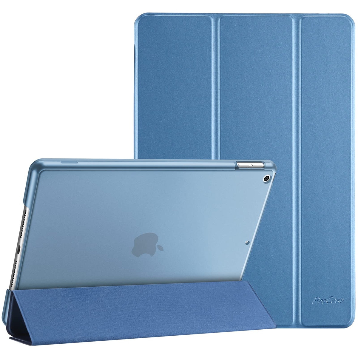 Procase For Ipad 9Th Generation 2021/ Ipad 8Th Generation 2020/ Ipad 7Th Generation 2019 Case, Ipad 10.2 Case Ipad Cover 9Th Generation  Blue