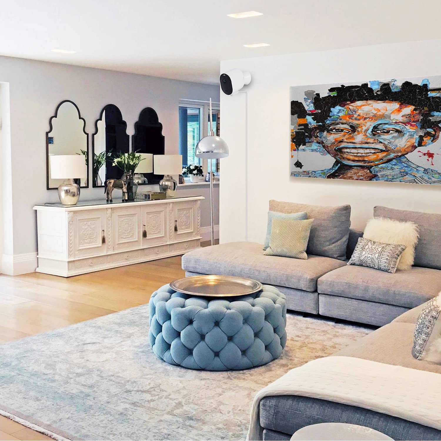 2Pack 30Ft Magnetic Charging Cable With Power Adapter For Arlo Pro 3, Pro 3 Floodlight, Arlo Pro 4, Arlo Pro 5S, Arlo Ultra, Arl