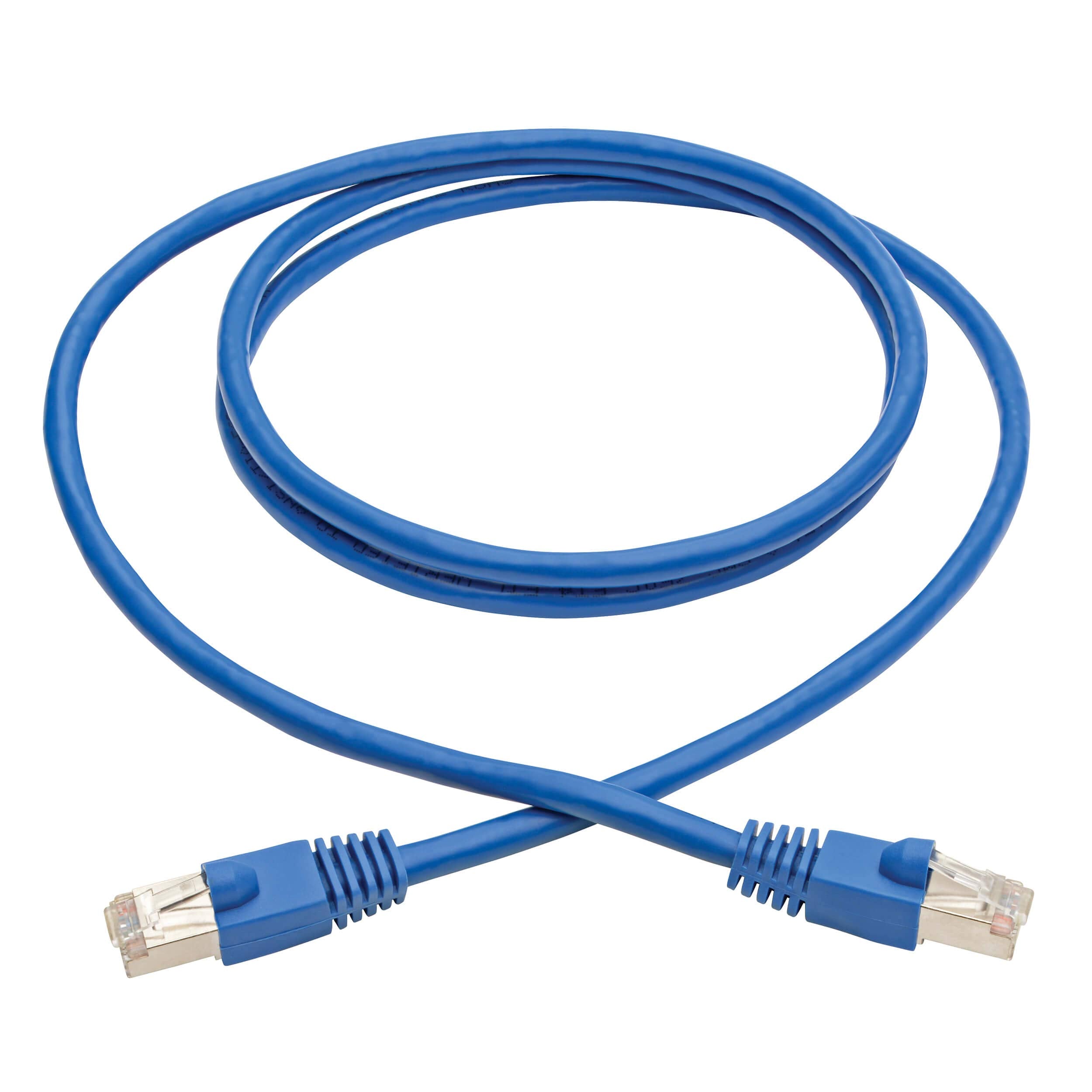 Cat6A Ethernet 10G Blue 6Ft