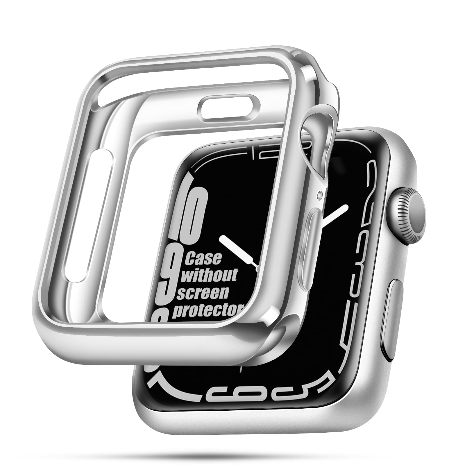 Top4Cus 44Mm Cover Environmental Soft Flexible Tpu Anti Scratch Lightweight Protective 44Mm Iwatch Case Compatible With Apple Wa