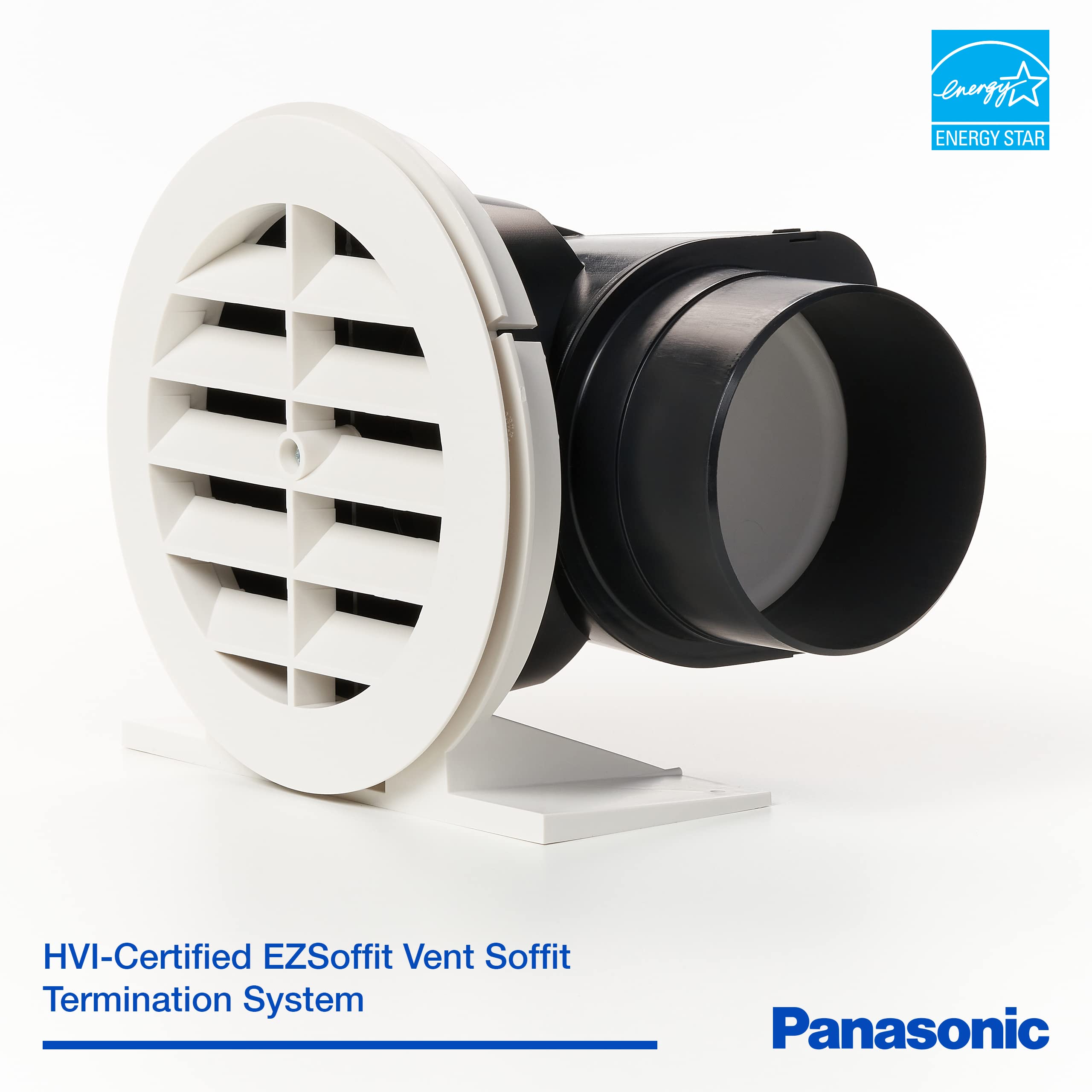 Panasonic Fv 0511Vqc1 Whispersense Dc Ventilation Fan, 50 80 110 Cfm , White