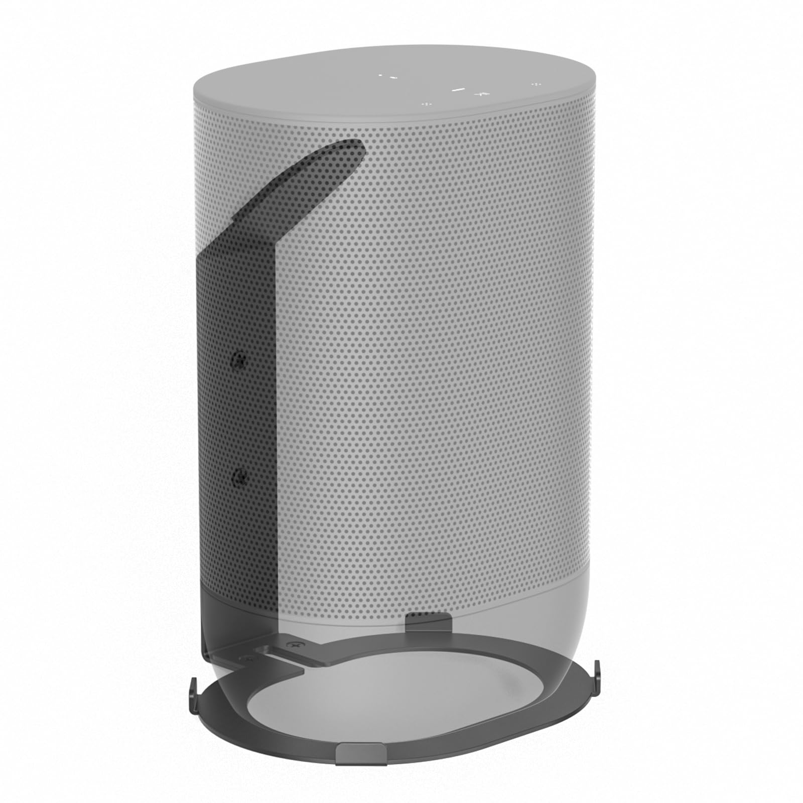 Yibracki Heavy Duty Wall Mount Bracket For Sonos Move 2 And Move Mount Indoor/Outdoor Easy To Install Speaker Mount, Black