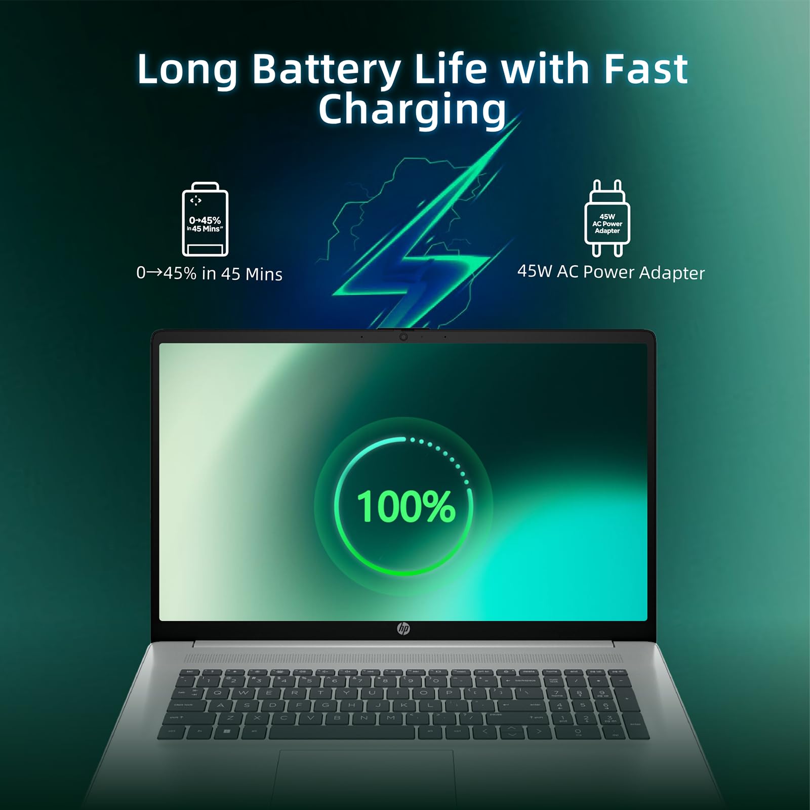 Hp 2025 17-Inch Laptop Computer - Intel 8-Core I3-N305, 17.3 Hd+ Anti-Glare Display, Win 11 Pro, Ai Copilot, Numeric Keypad, Hdm