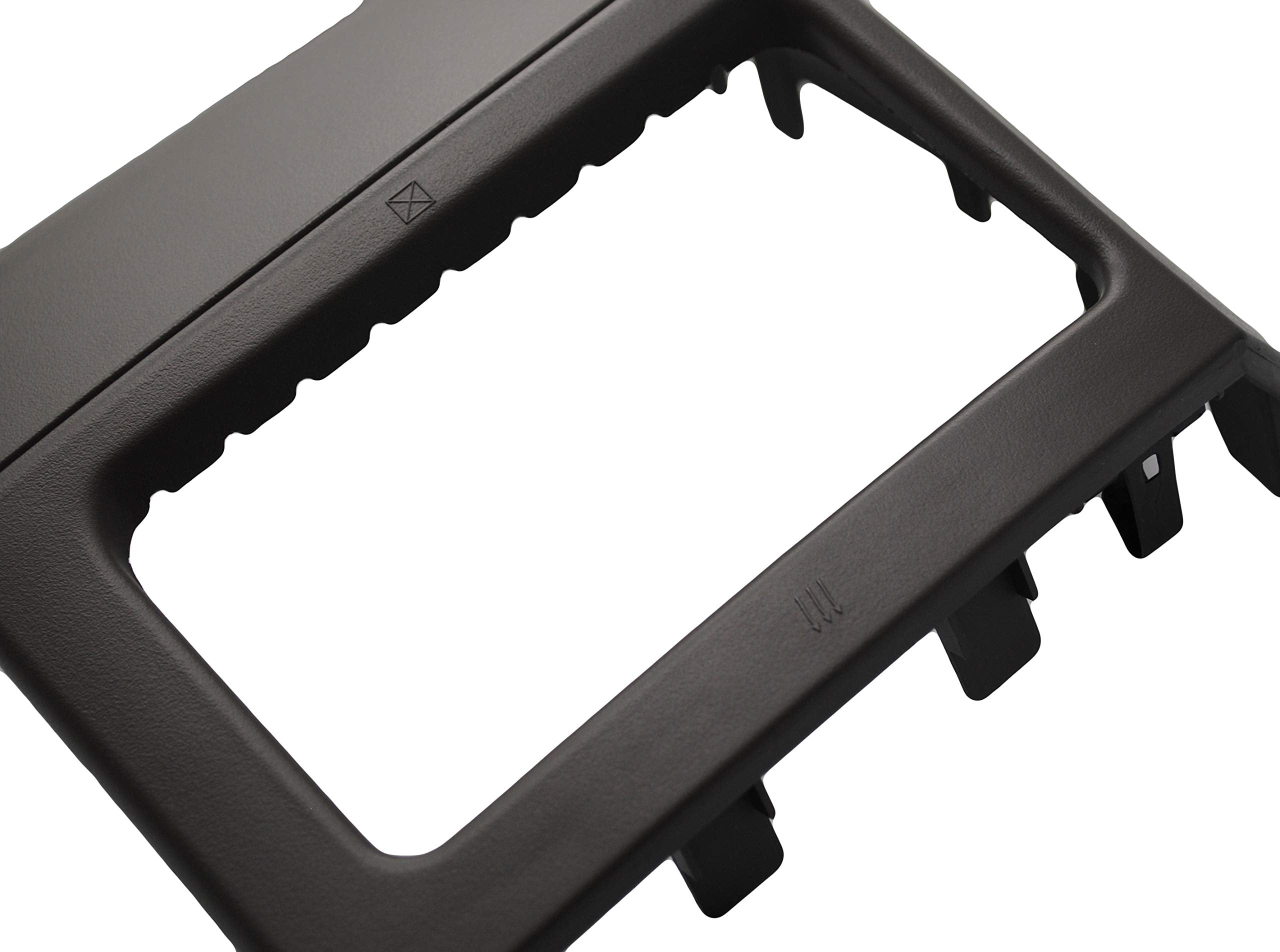 Double Din Navigation Radio Bezel Dash Install Kit With Standard Wiring Harness And Antenna Adapter   Khaki Compatible With Jeep