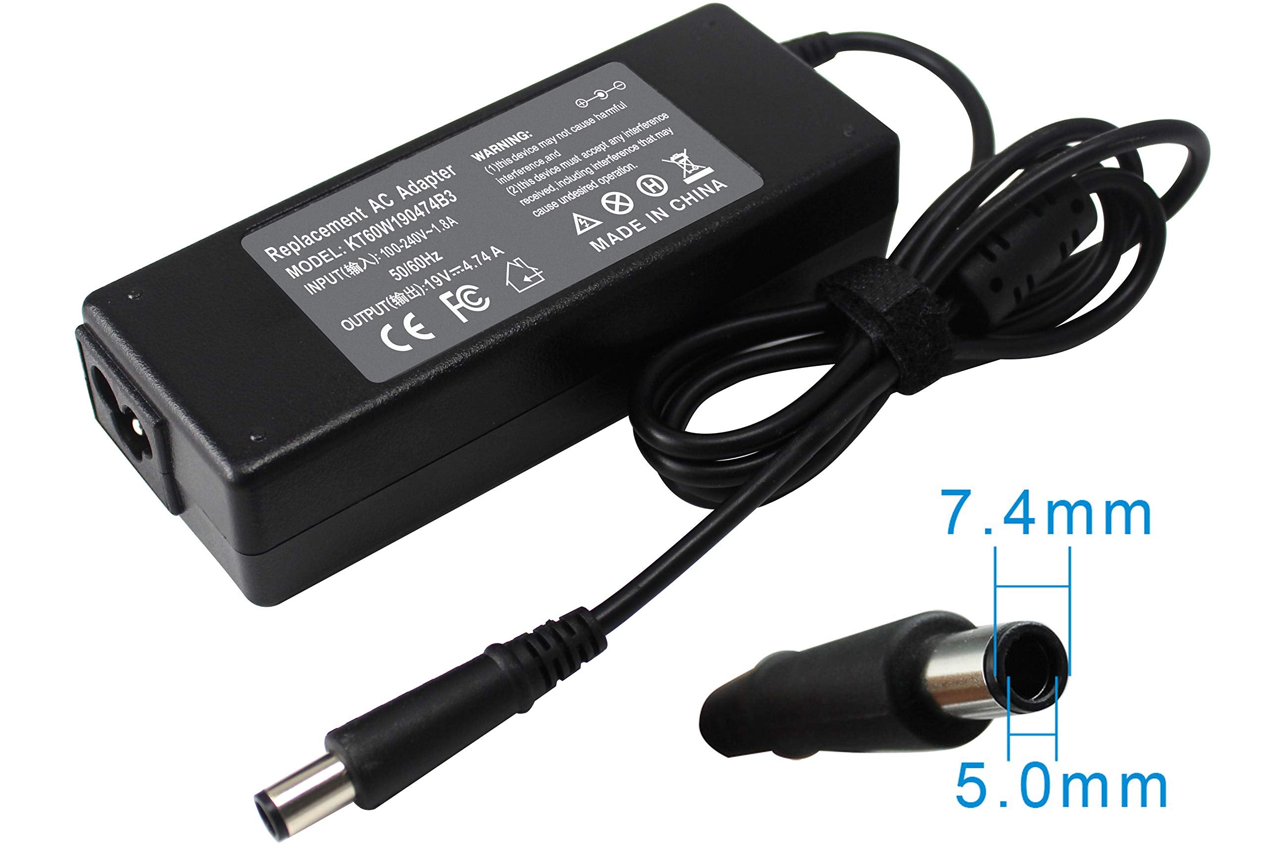 90W 19V 4.74A Power Supply Ac Charger For Hp Pavilion All-In-One Desktop Pc 22-3030 22-3110 23-G010 24-G020 18-5110 19-2304 20-B