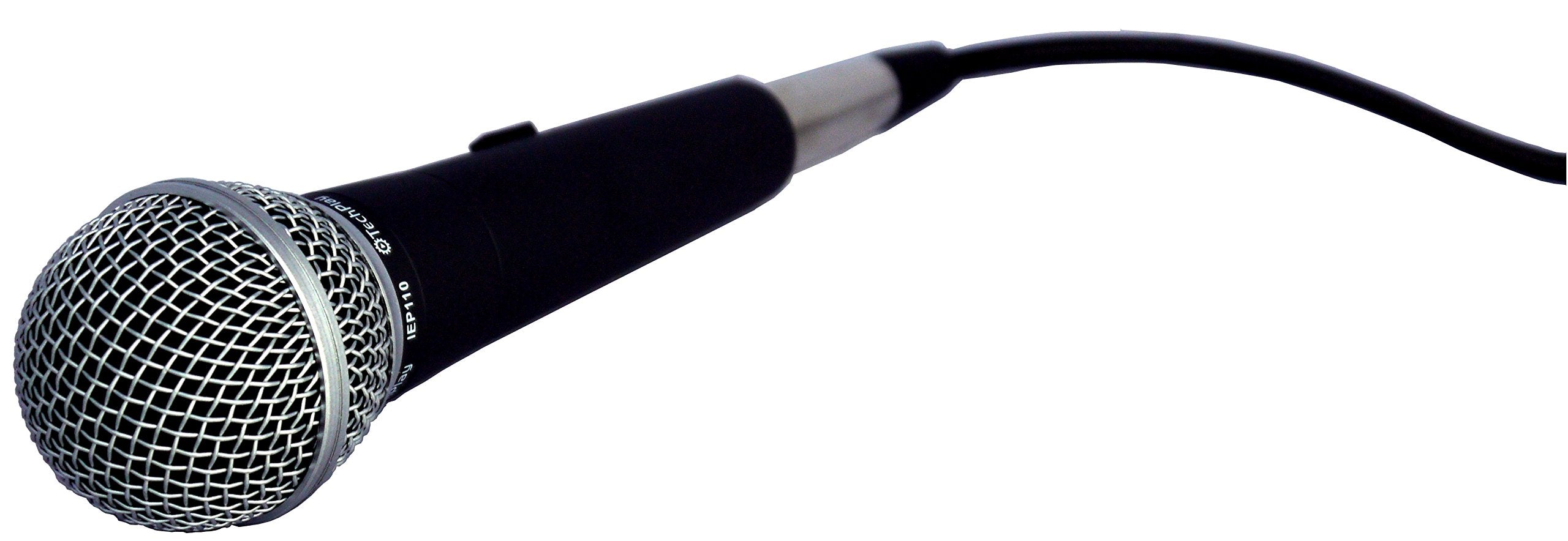 Tech Play Techplay Iep110, Professional Vocal Dynamic Microphone Ideal For Vocal And Karaoke Machines. With Dent Resistant Grill