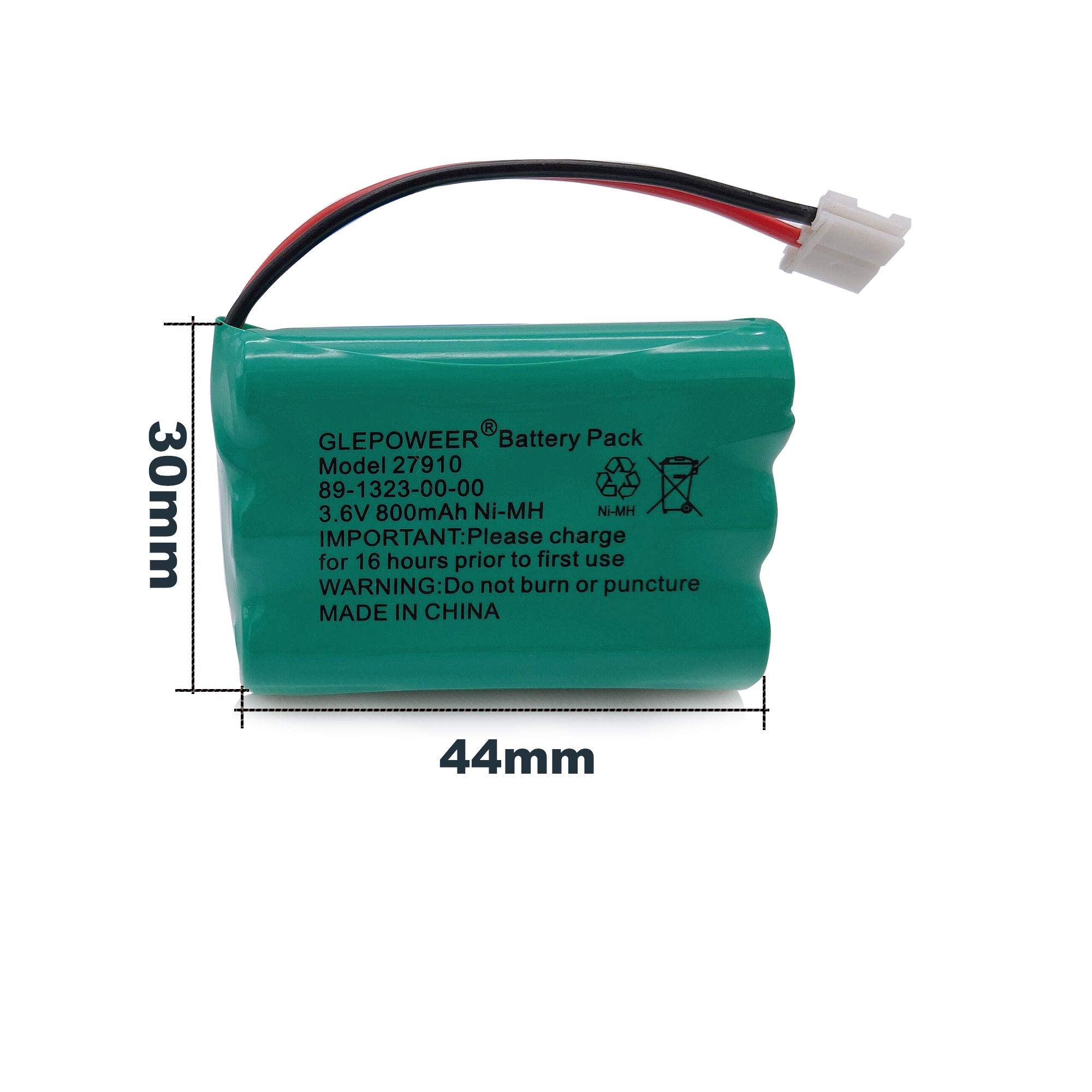 Glepoweer 27910 Cordless Phone Battery Compatible With 89 1323 00 00 E1112 E2801 Tl72108 Sd 7501 23 959 Cordless Handsets(3 Pack