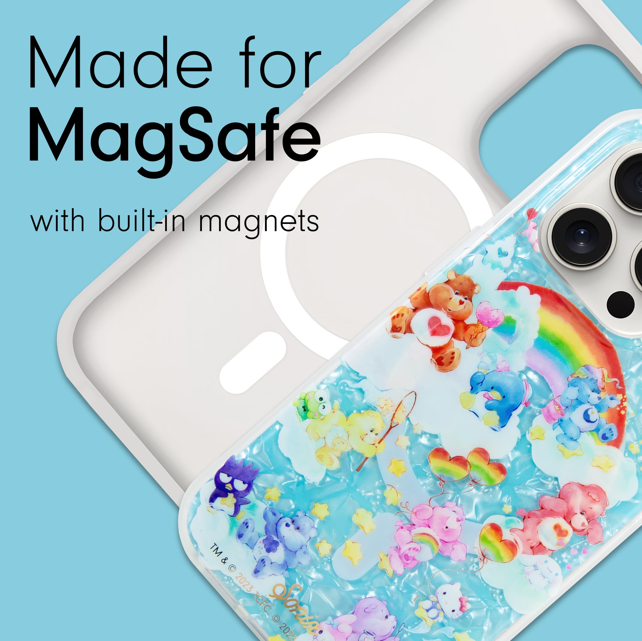 Sonix X Sanrio Case For Iphone 15 Pro Max | Compatible With Magsafe | 10Ft Drop Tested | Hello Kitty + Care Bears