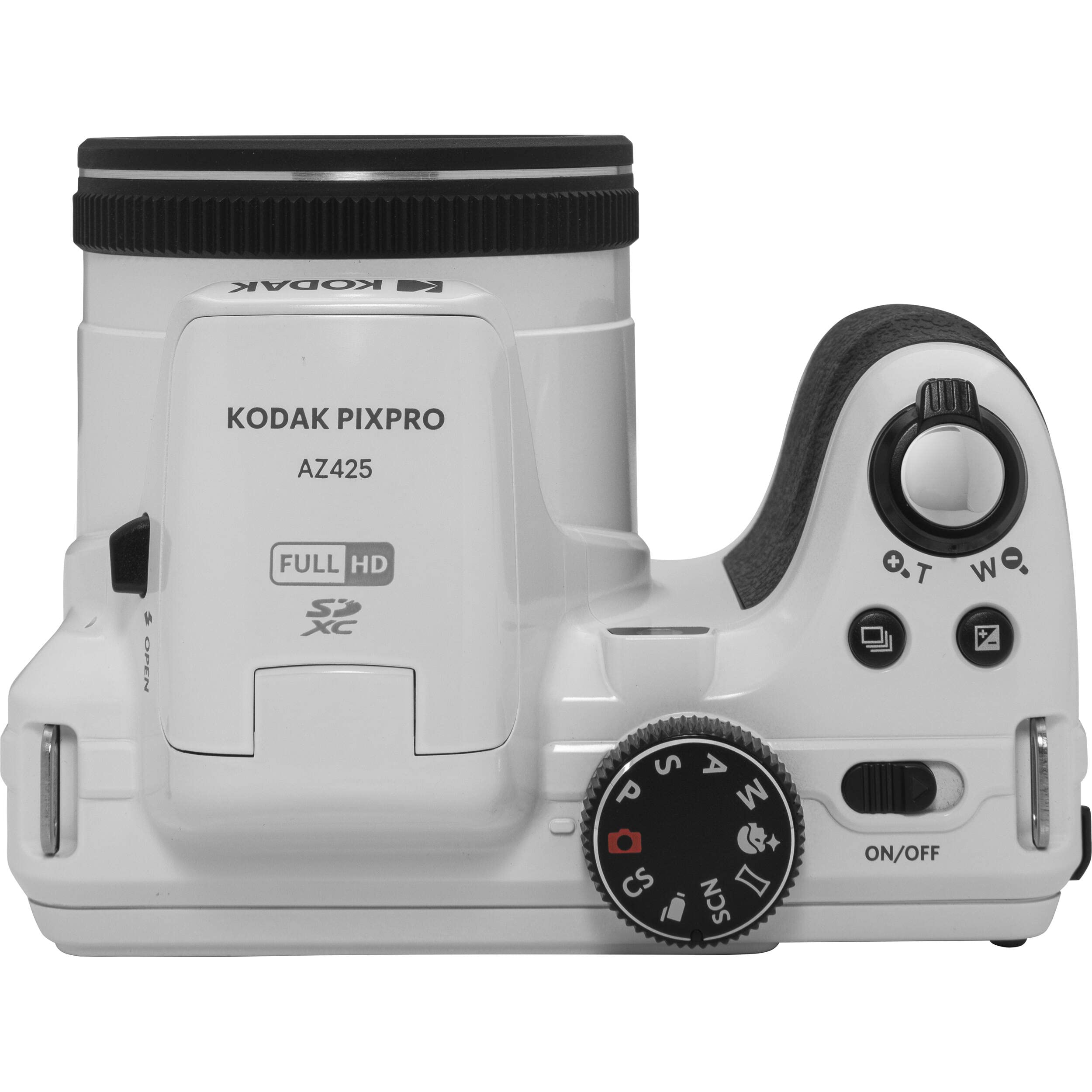 Kodak Pixpro Az425 Digital Camera + 64Gb Memory Card + Camera Case (Black) + Usb Card Reader + Table Tripod + Accessories (White