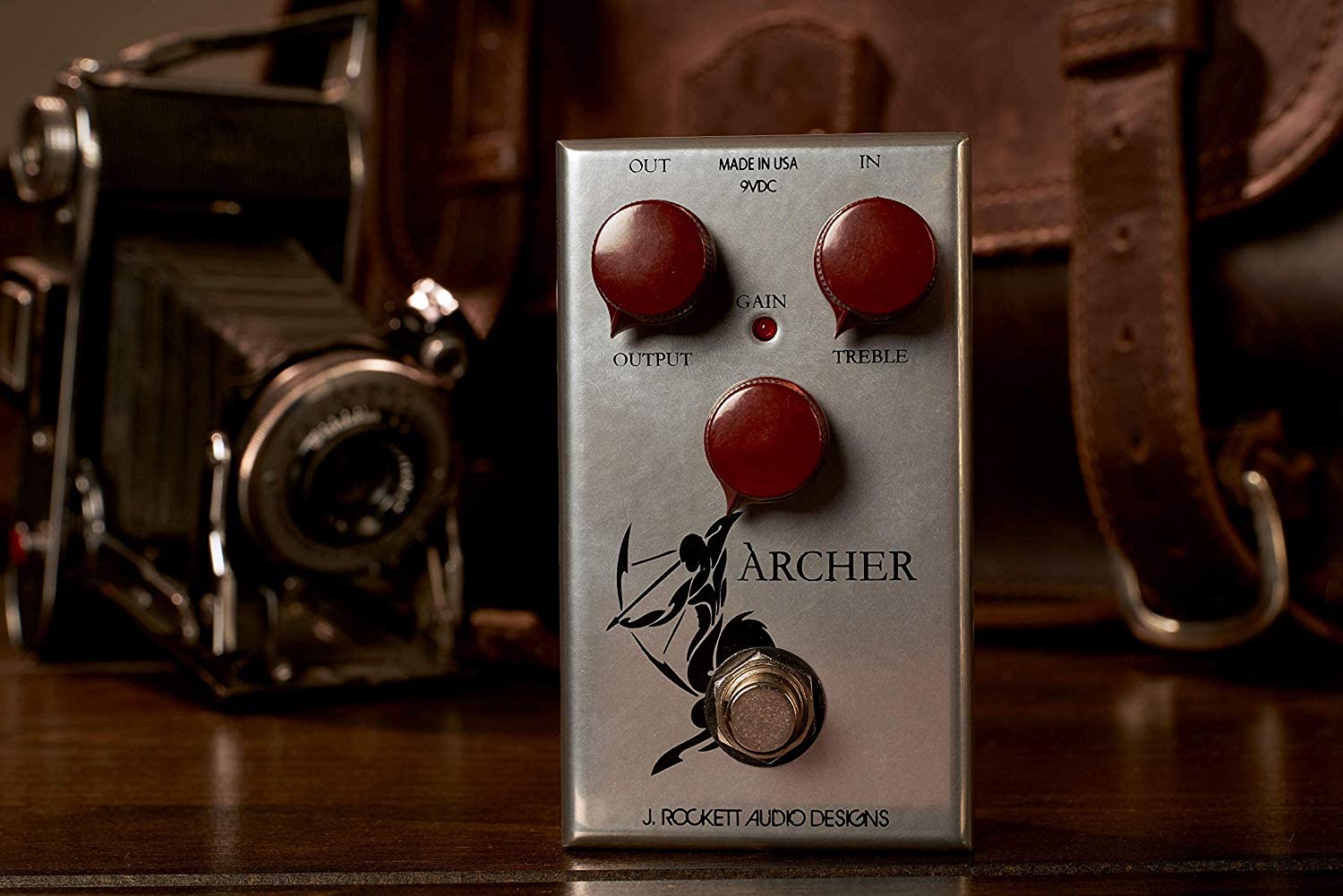 J. Rockett Audio Designs Tour Series Archer Overdrive And Boost Guitar Effects Pedal