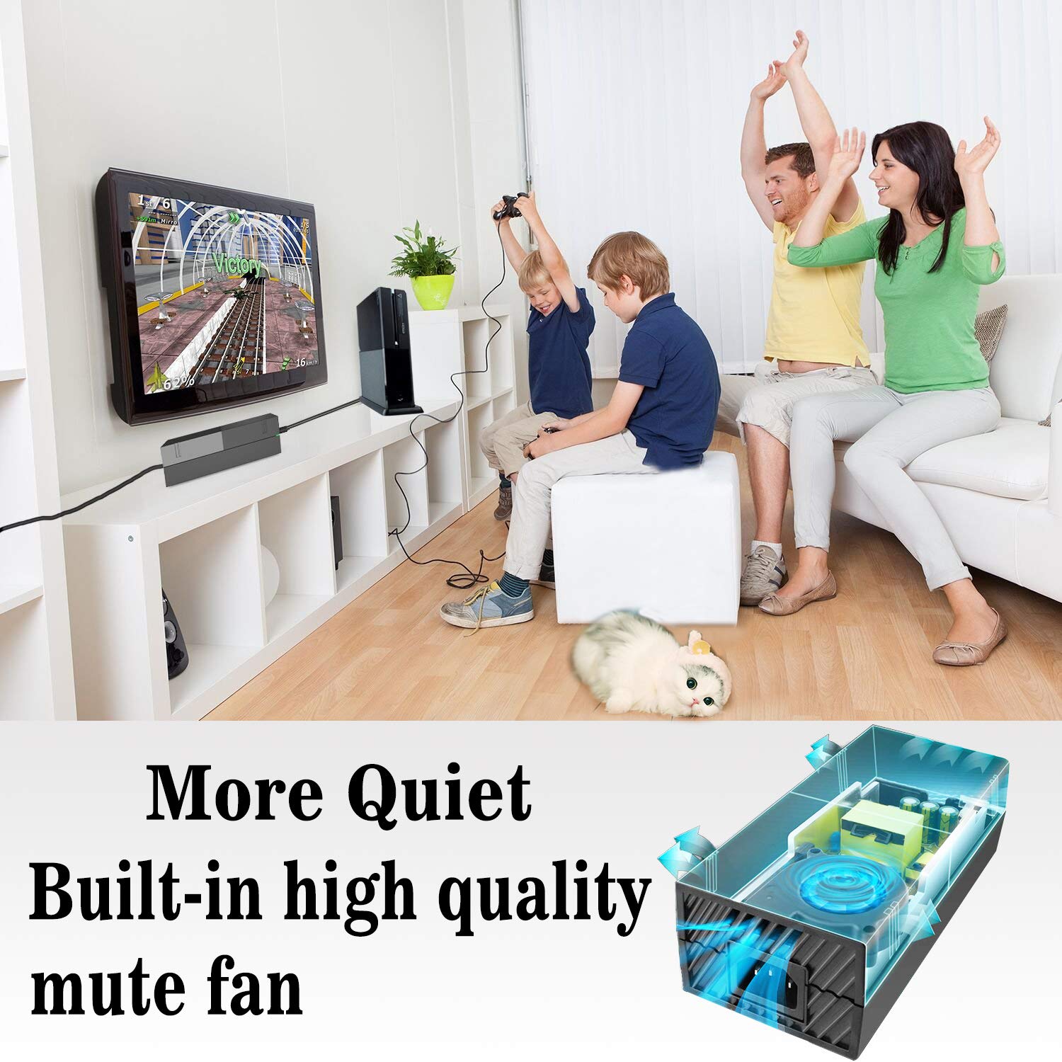 Ksw Kingdo Power Supply Compatible With Xbox One