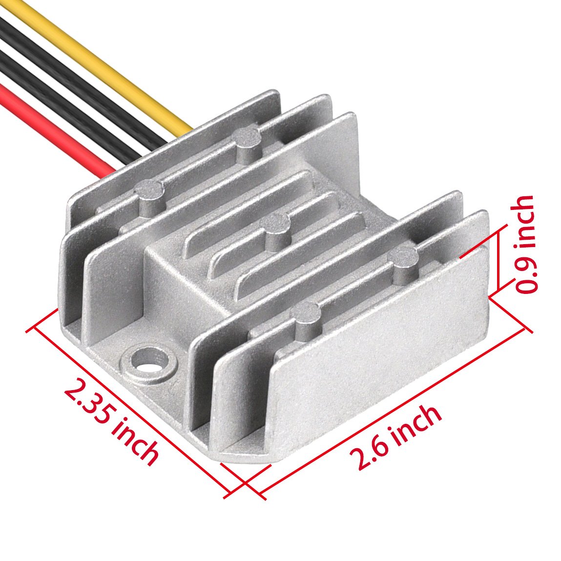Cllena Waterproof 12V To 24V Dc Step Up Converter 3A 72W Voltage Regulator Boost Converter Module Car Power Supply Voltage Trans