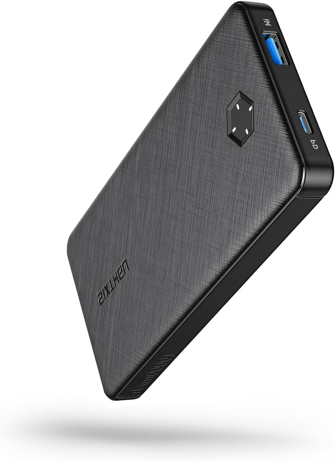 Portable Charger, Slim 10000mAh PD 20W Power Bank, USB C in&out High-Speed Charging Battery Pack, External Phone Powerbank Compa