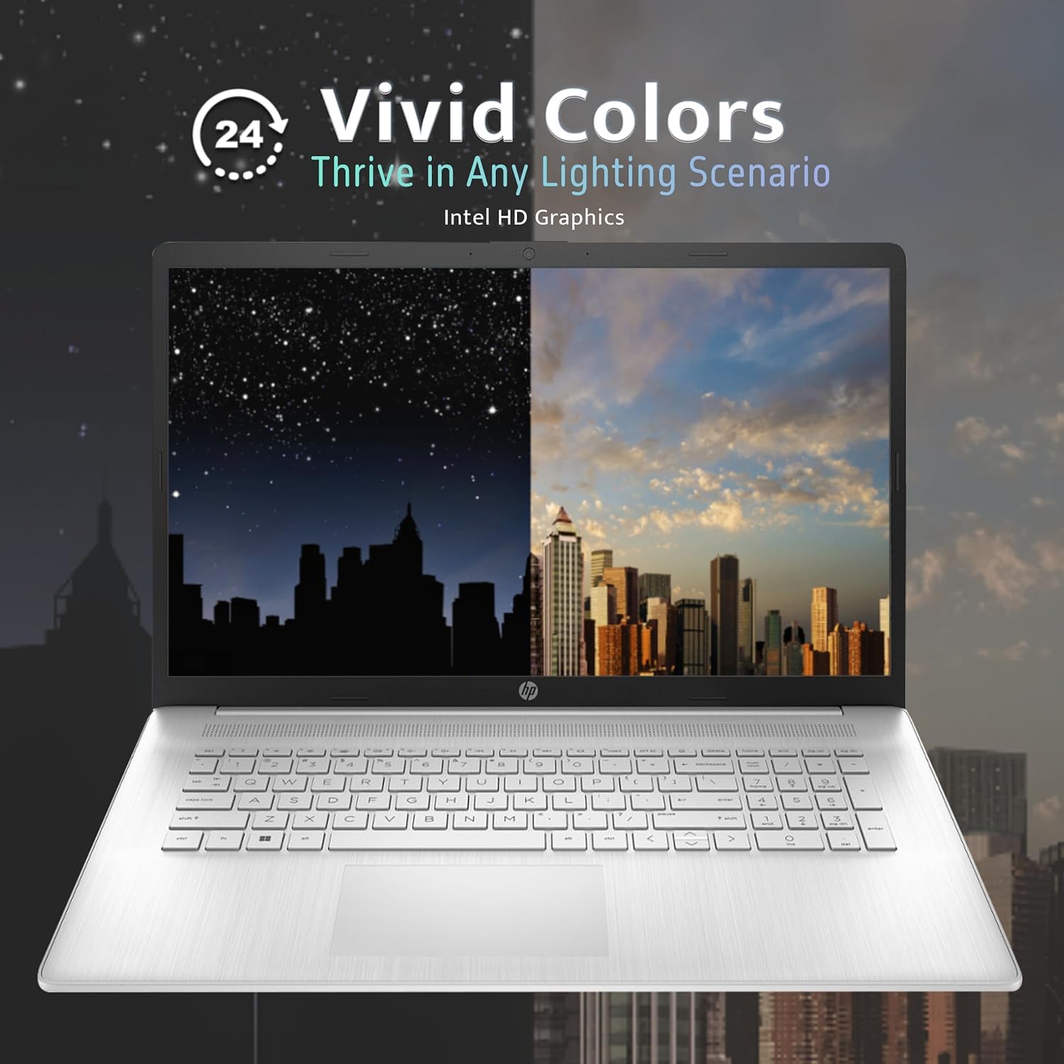 Hp 2023 Newest Laptop, 17.3'' Hd+ Display, Intel Core I3 1125G4 Processor, 8Gb Ram, 256Gb Ssd, Intel Uhd Graphics, Bluetooth, We