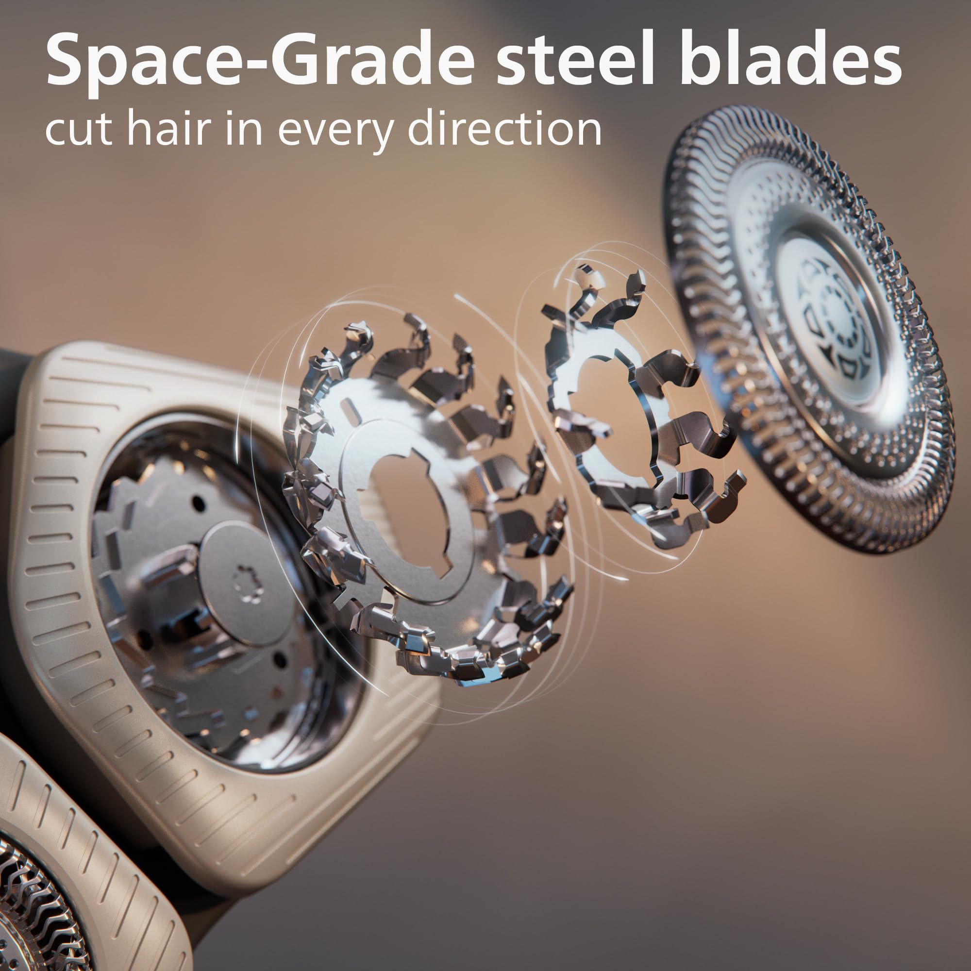 Philips Norelco S9000 Prestige Rechargeable Wet & Dry Shaver Space Grade Edition, Sp9886/89