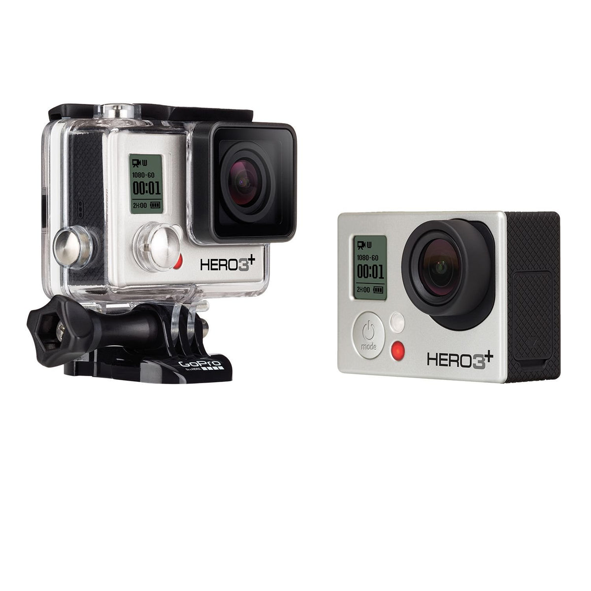 Gopro Camera Hero3+ Silver Bundle (Silver)