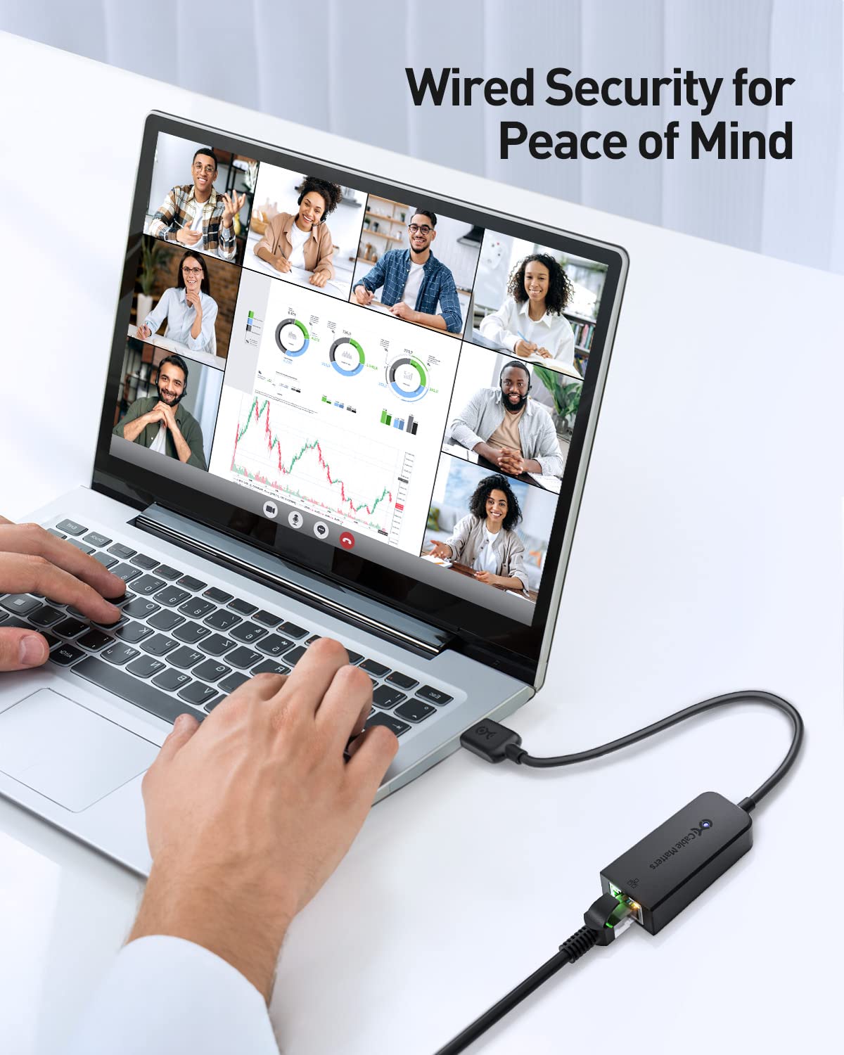 Cable Matters Plug & Play USB to Ethernet Adapter with PXE, MAC Address Clone Support (USB 3.0 to Gigabit Ethernet, Ethernet to USB, Ethernet Adapter for Laptop) Supporting 10/100/1000Mbps